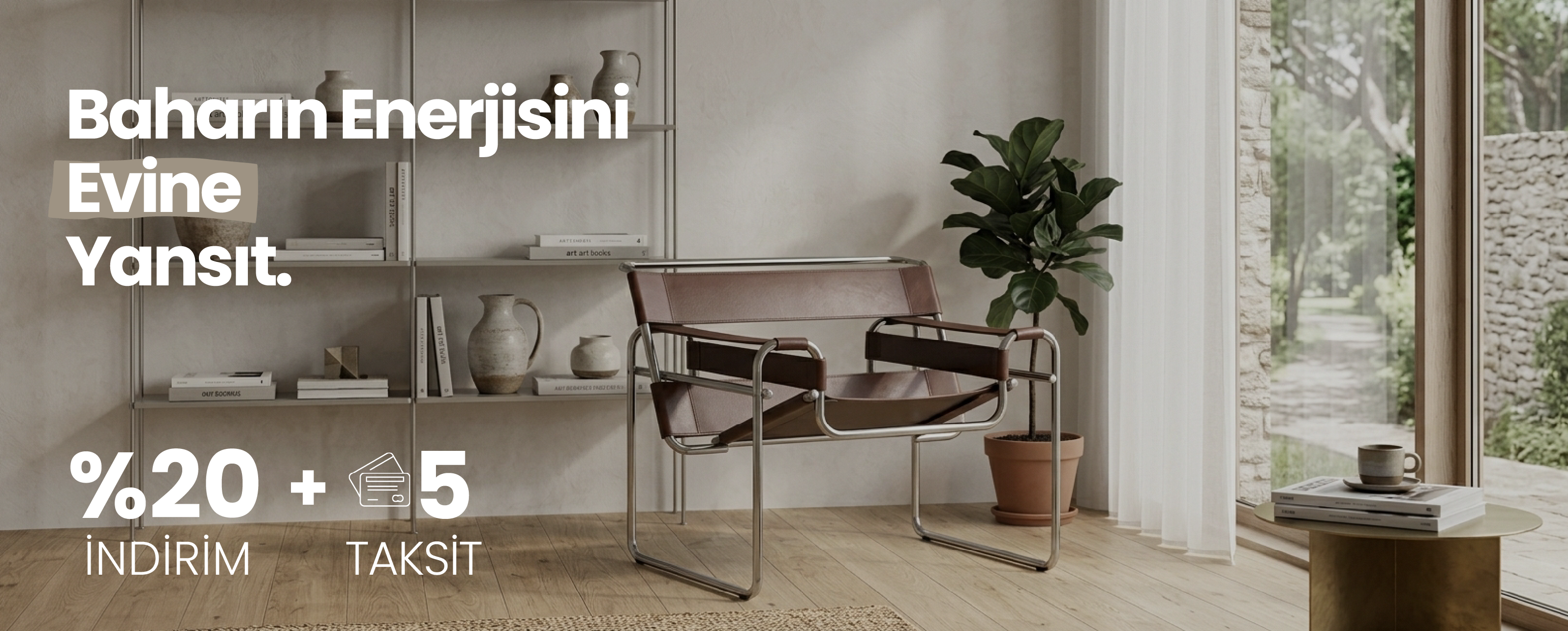 Wassily Deri Sandalye