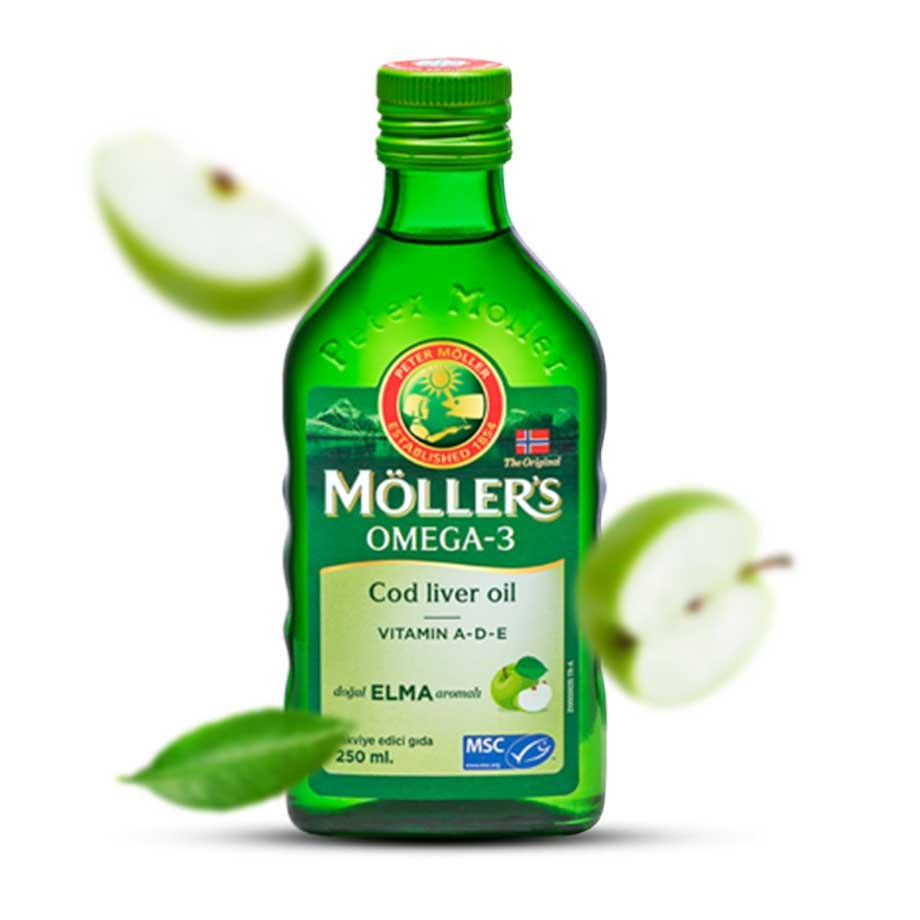 Möller's Omega-3 Limon Aromalı | sagligadestek.com