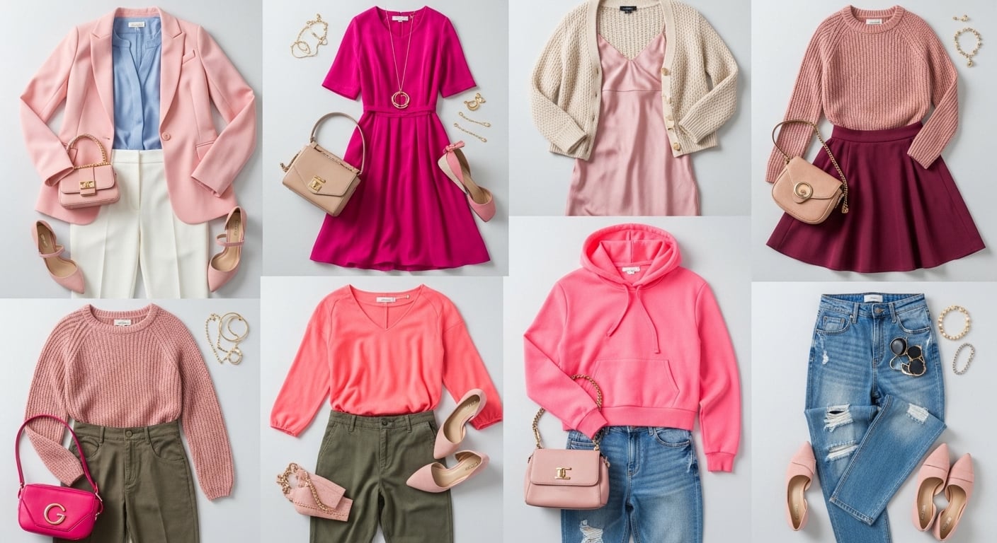 pembe hangi renkle kombinlenir