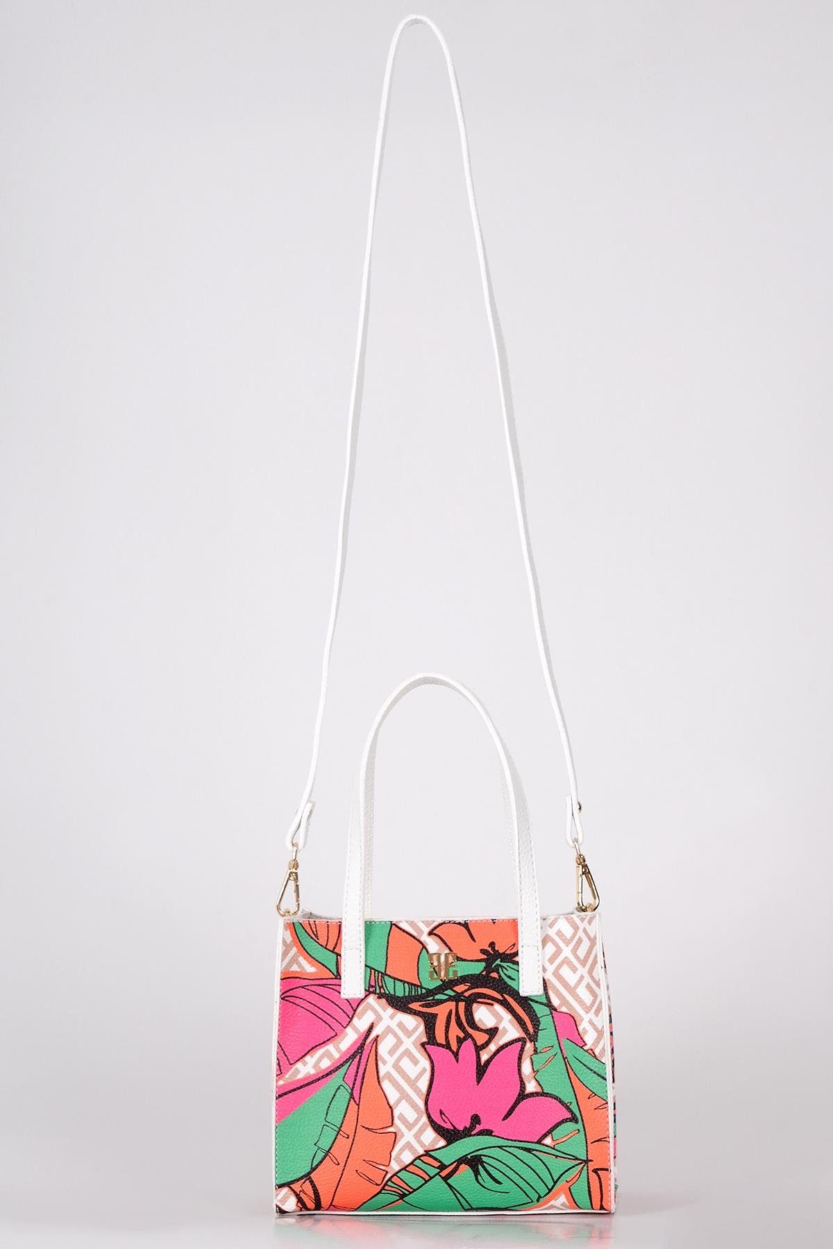 Desenli Omuz Çantası(Kampanyalı Ürün)