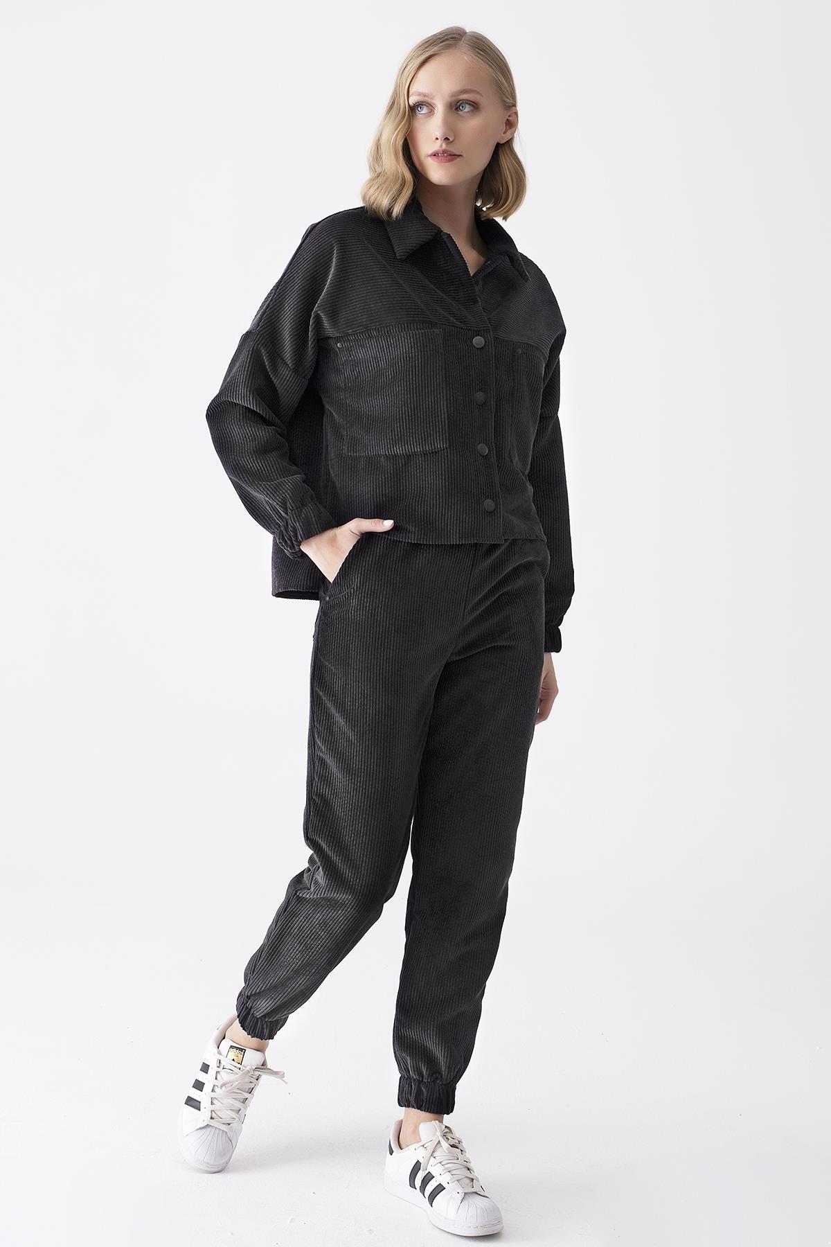 Fitilli Crop Ceket
