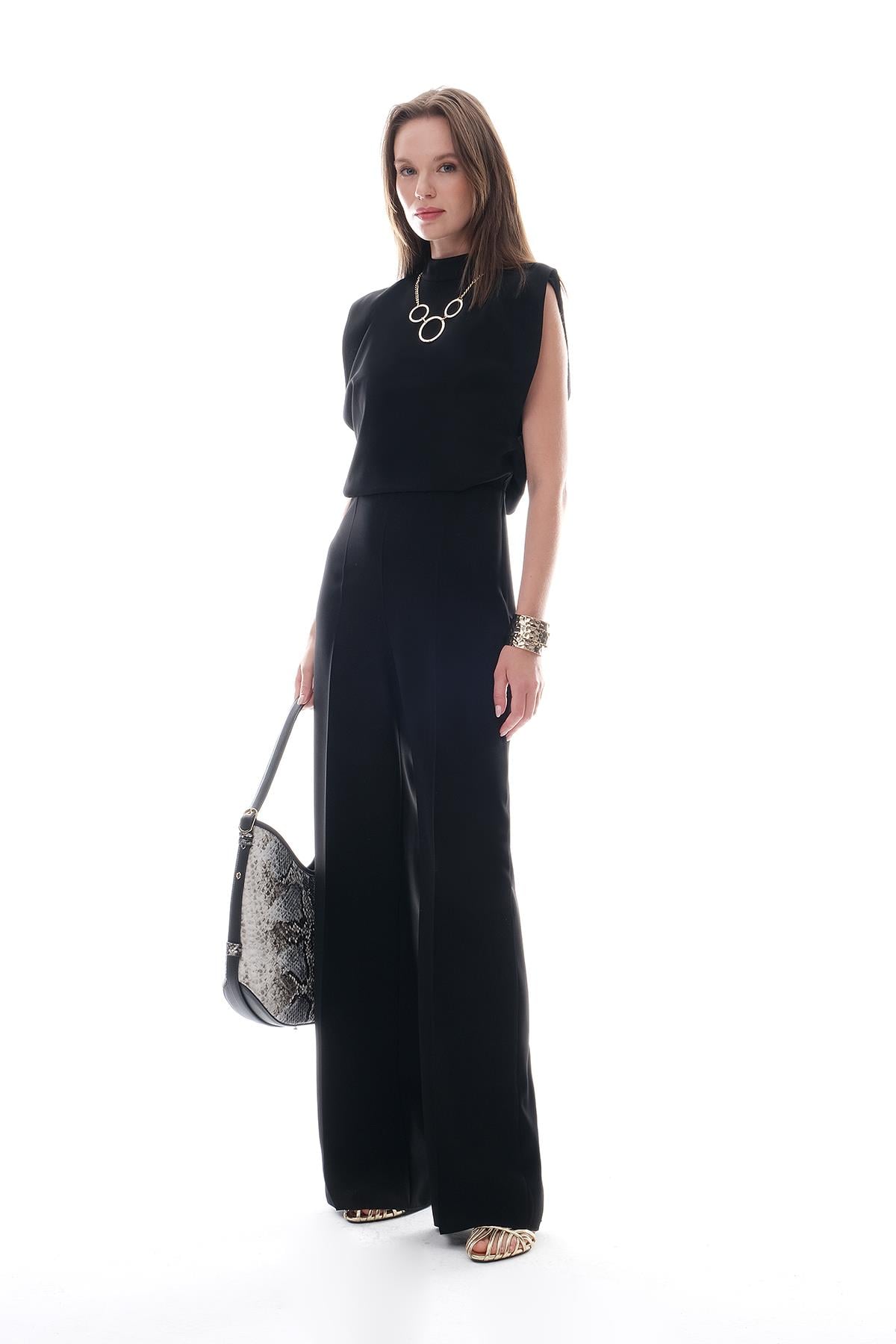 Hakim Yaka Gold Kolyeli Tulum