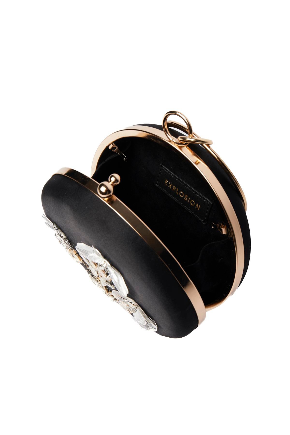 Taş Aksesuarlı, Tasarım, Şık Gece Çantası