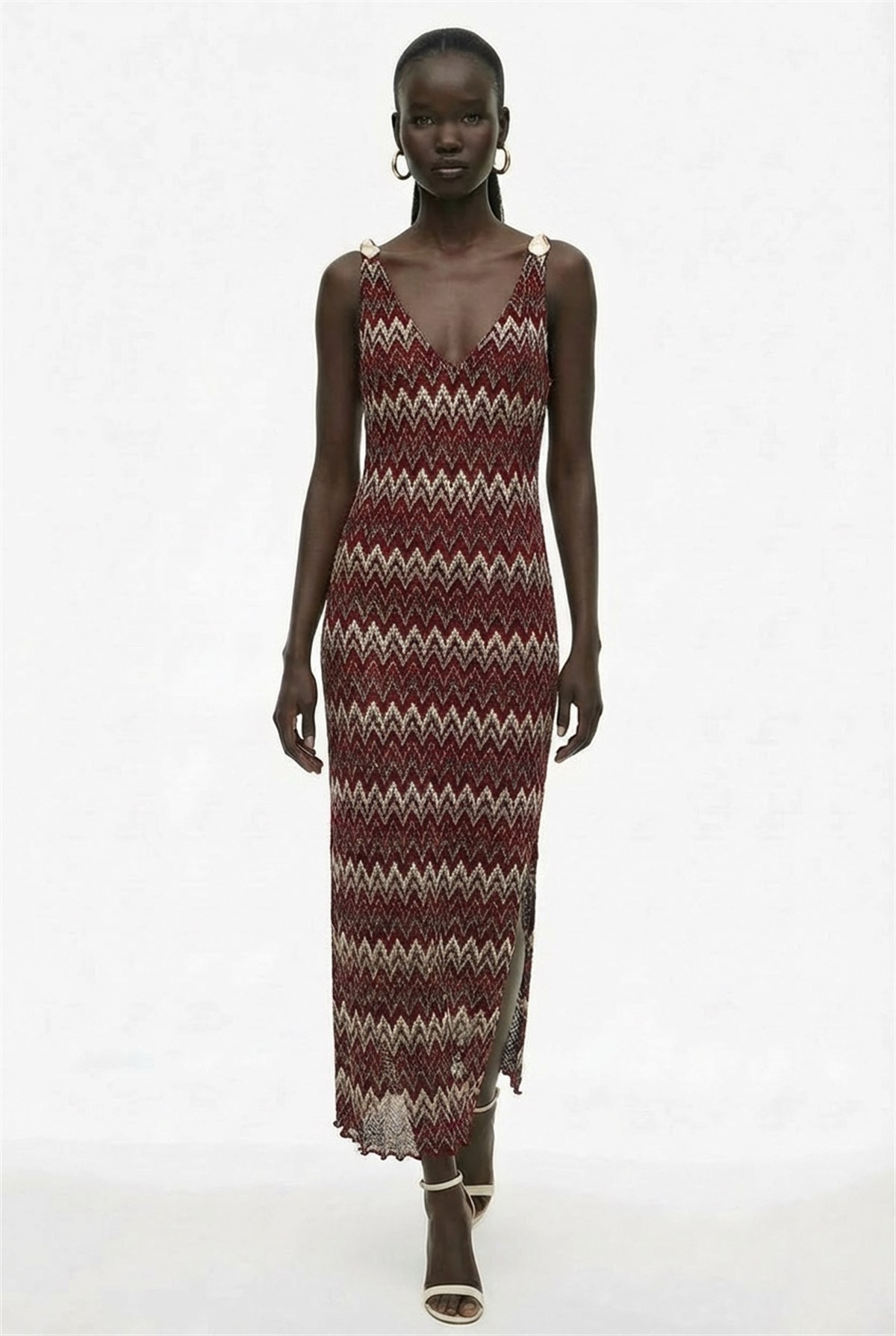 Aksesuar Detaylı Elbise