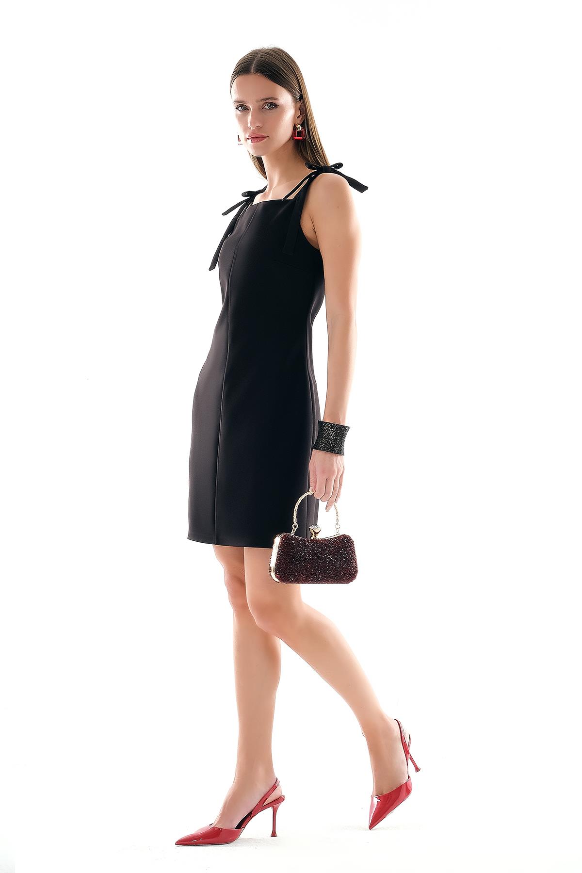 Askılı Mini Elbise