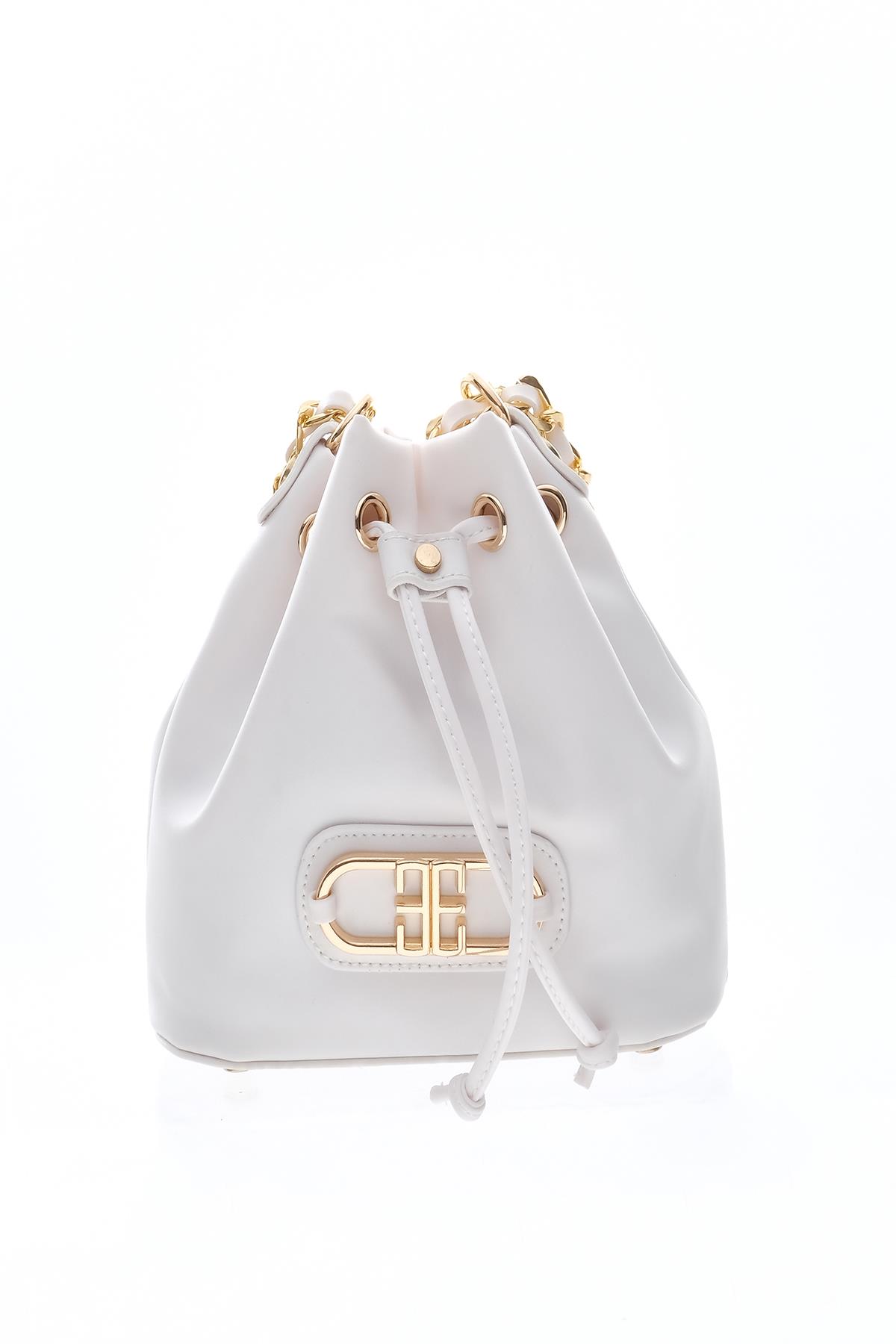 Çapraz, Omuz Askılı Alternatifli, Zincirli, Vegan Deri,Şık Çanta