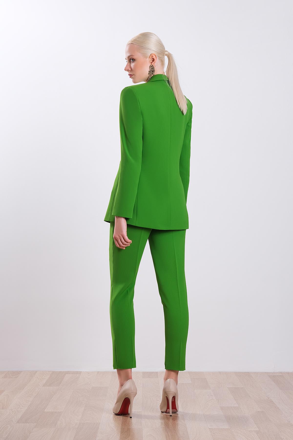 Dar Kesim Yüksek Bel Pantolon