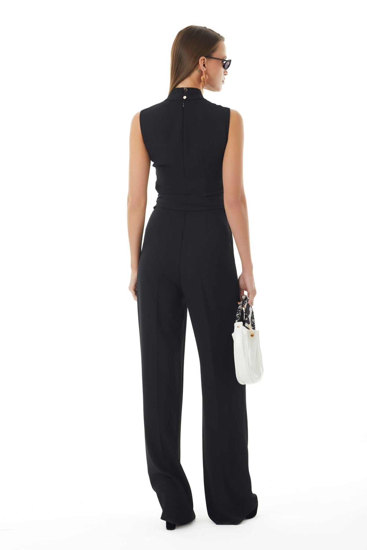 Dik Yaka Bol Paça Tulum