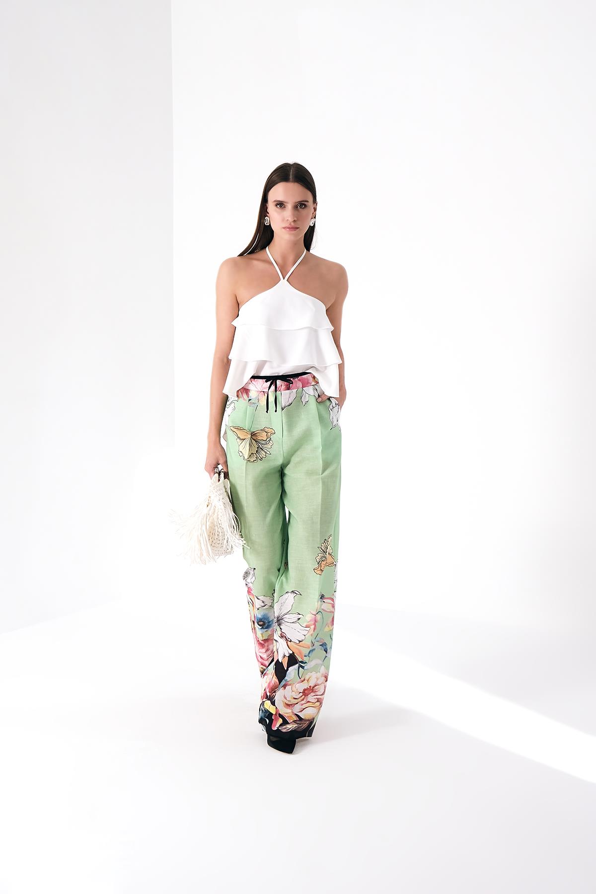 Fırfırlı Şık Bluz