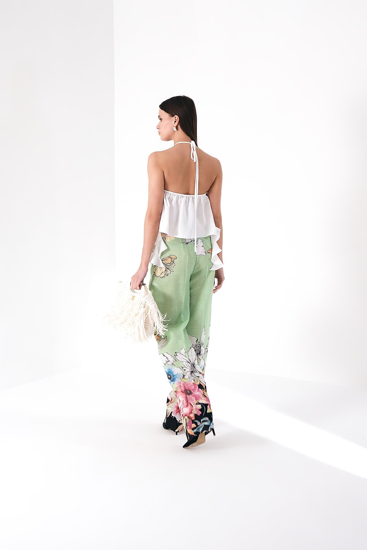 Fırfırlı Şık Bluz