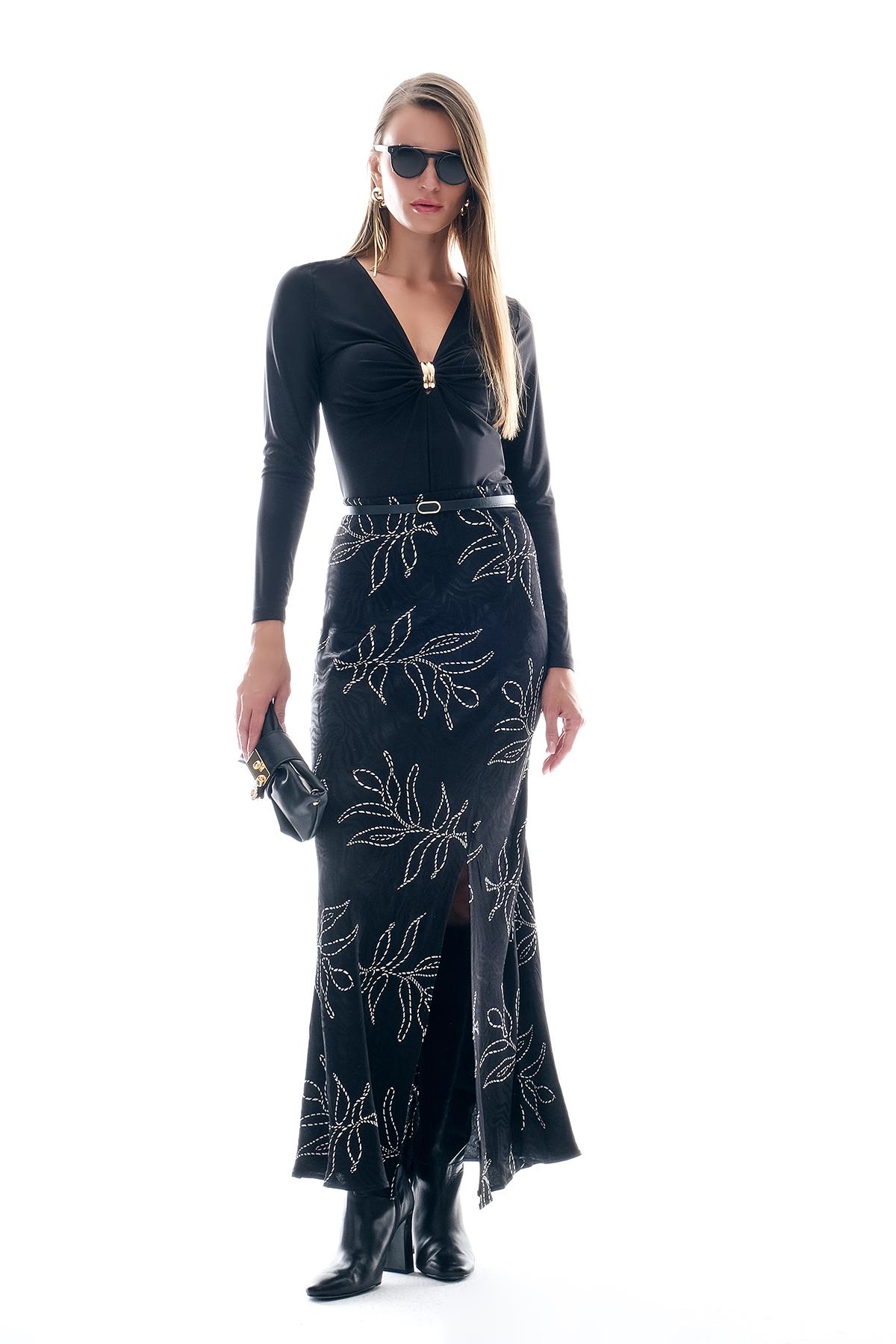 Gold Aksesuarlı Body