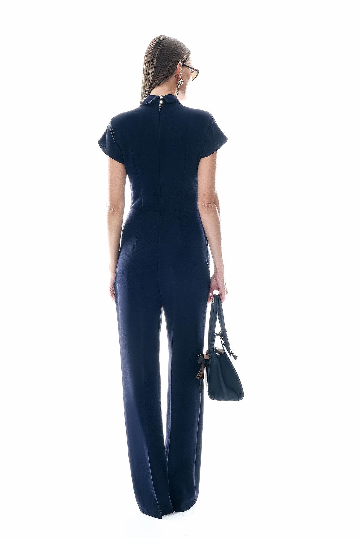 Gold Düğmeli Tulum