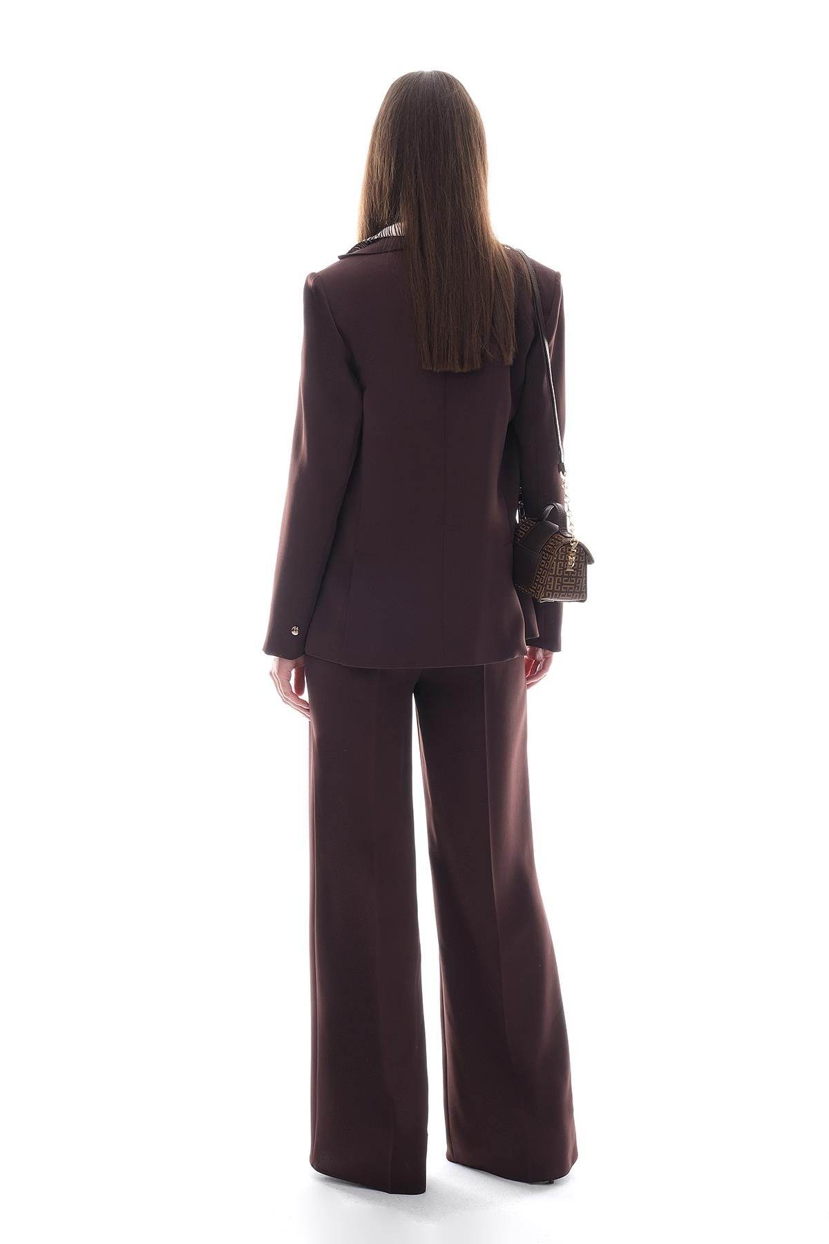 Gold Düğmeli Şık Ceket