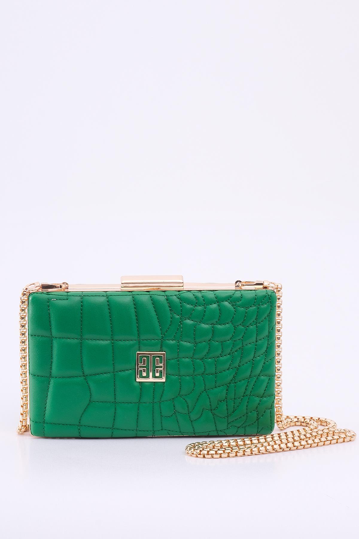 Kapitone Dokulu Çanta