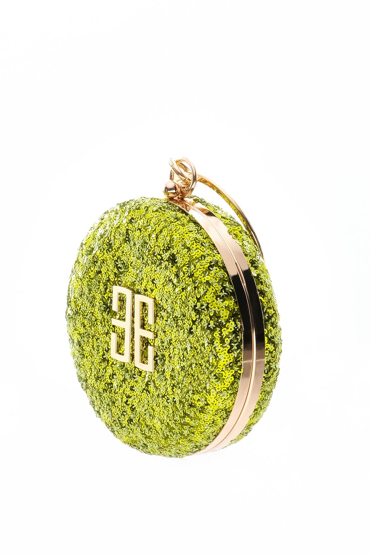 Payet Kaplama Şık Kadın Abiye Çanta