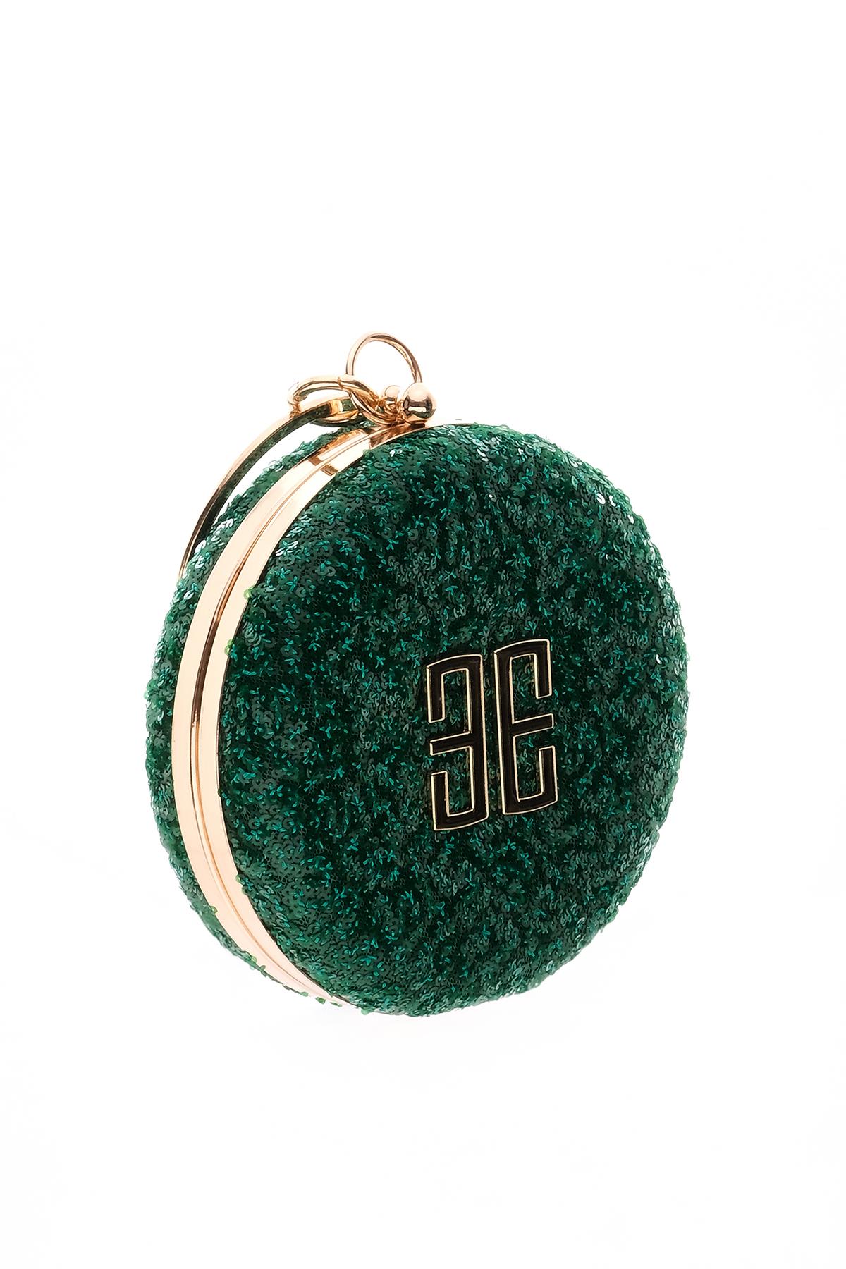 Payet Kaplama Şık Kadın Abiye Çanta