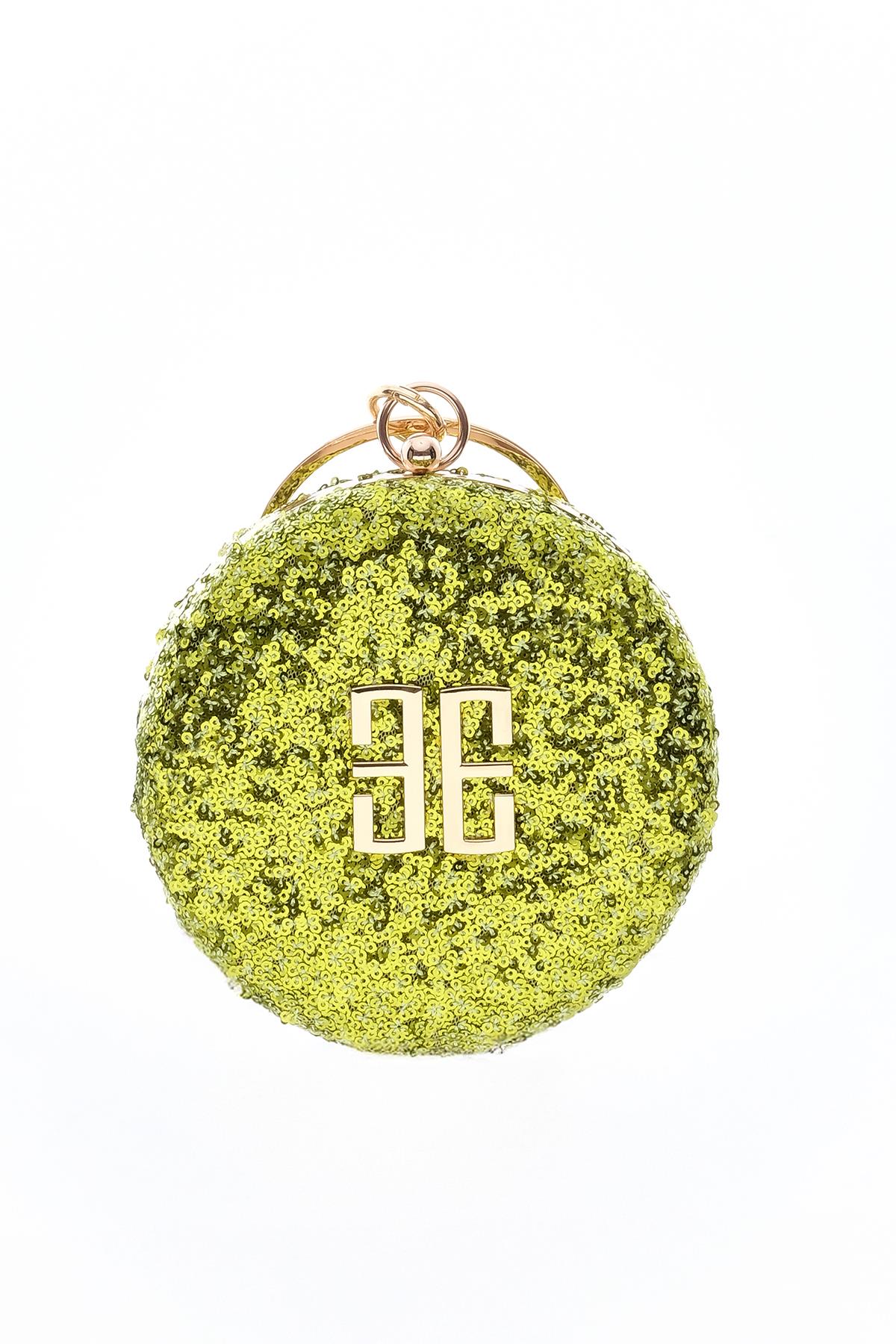 Payet Kaplama Şık Kadın Abiye Çanta