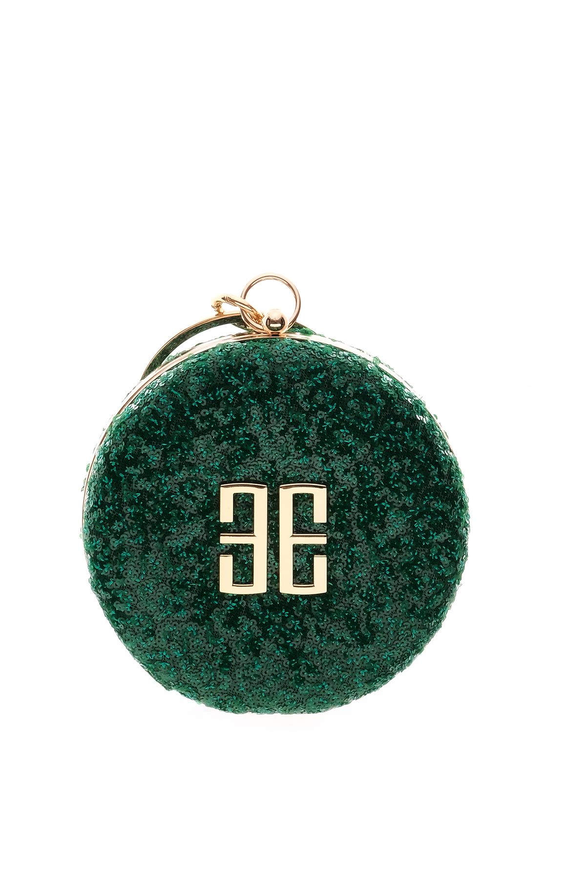 Payet Kaplama Şık Kadın Abiye Çanta