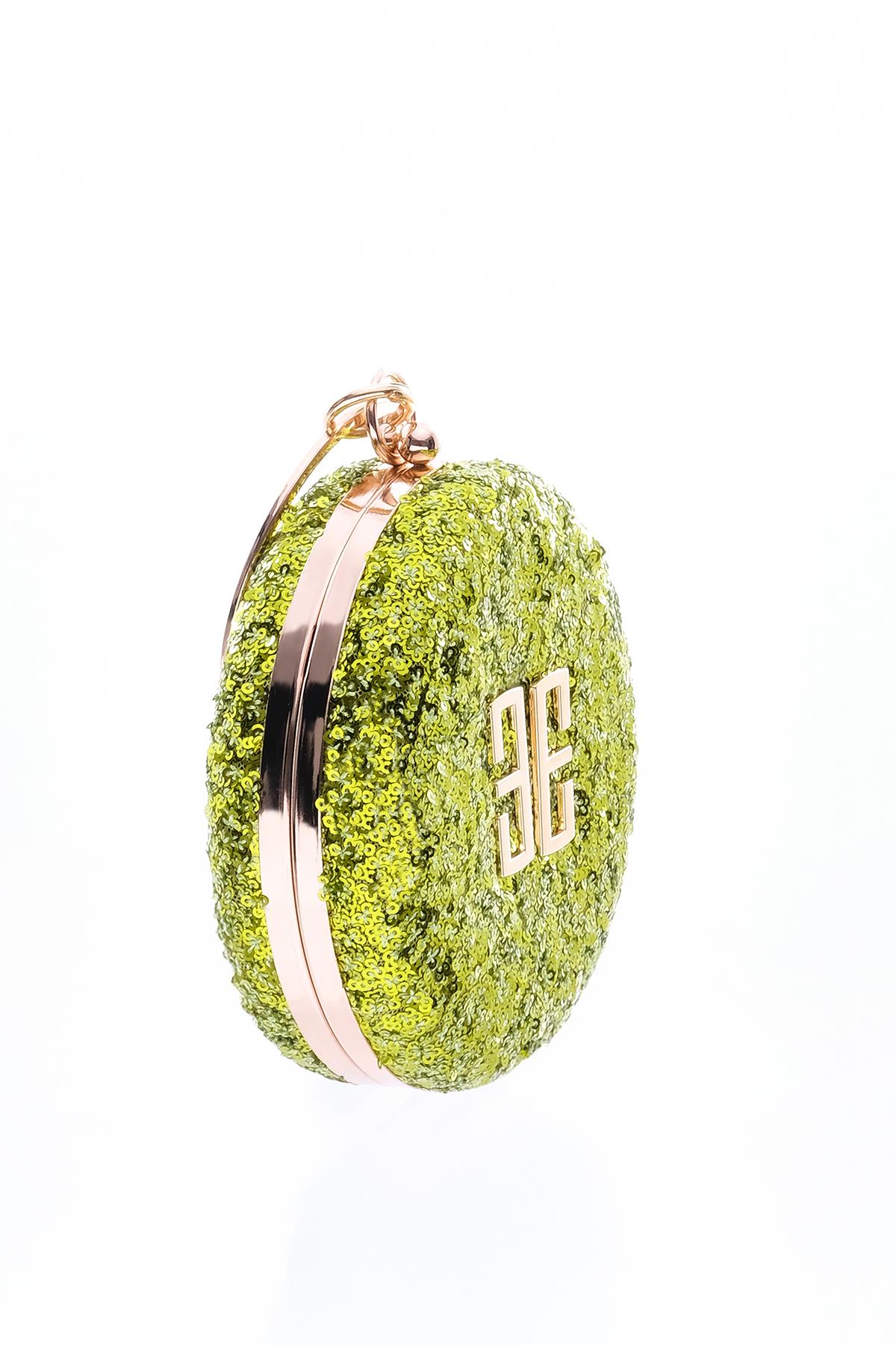 Payet Kaplama Şık Kadın Abiye Çanta