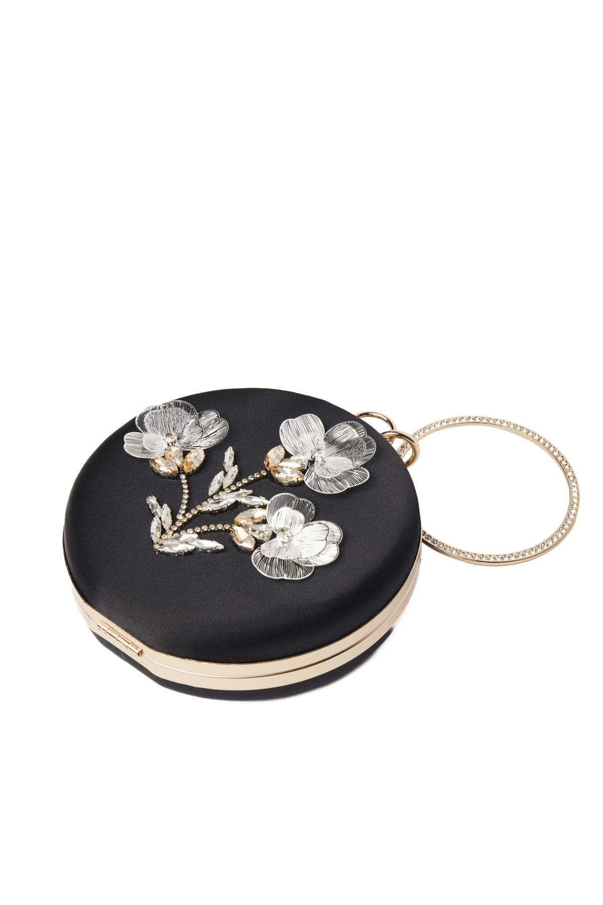 Taş Aksesuarlı, Tasarım, Şık Gece Çantası