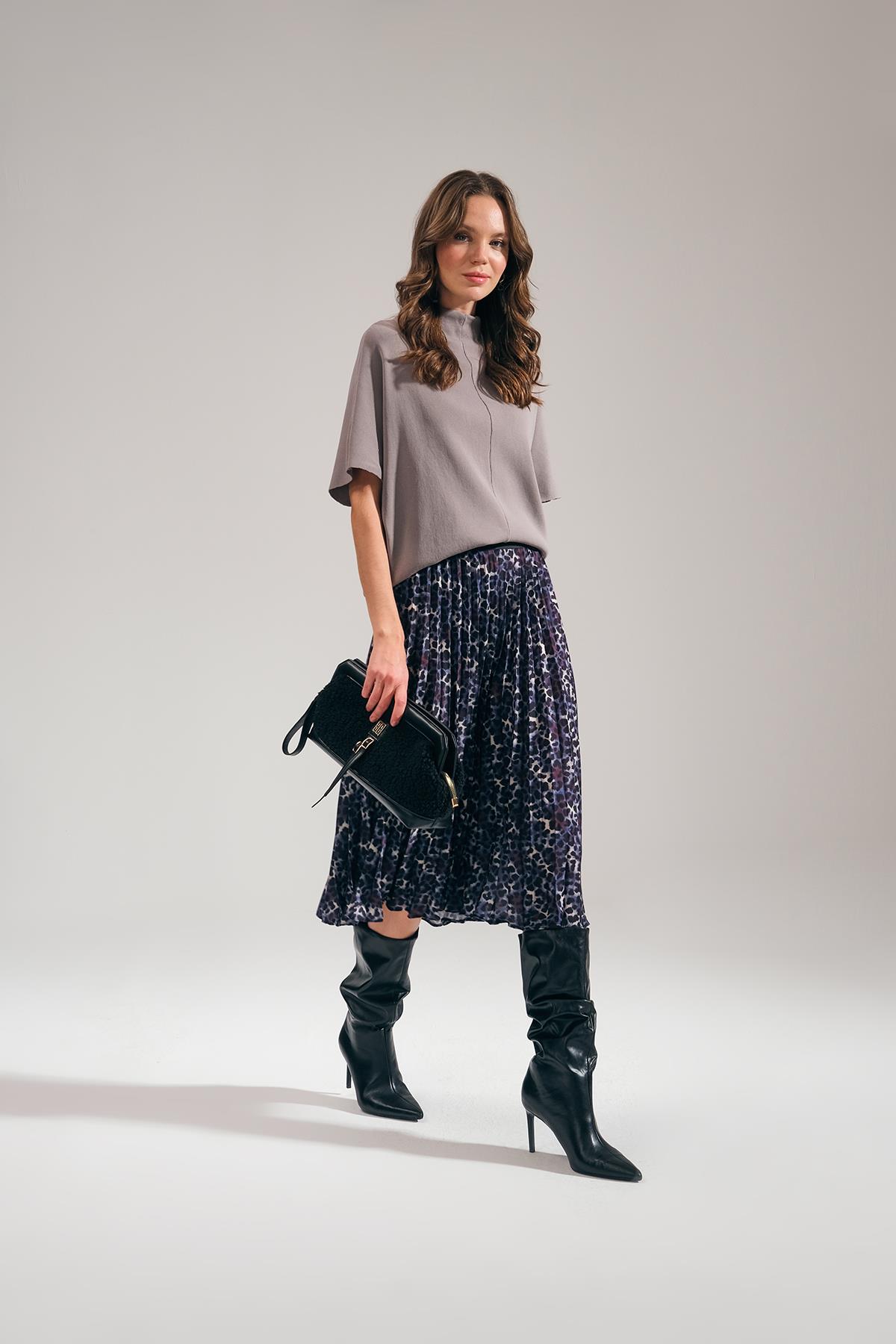 Yarım Balıkçı Triko Kazak