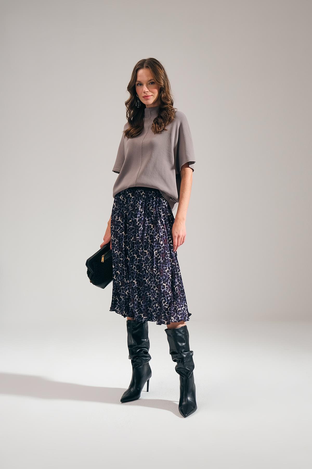 Yarım Balıkçı Triko Kazak