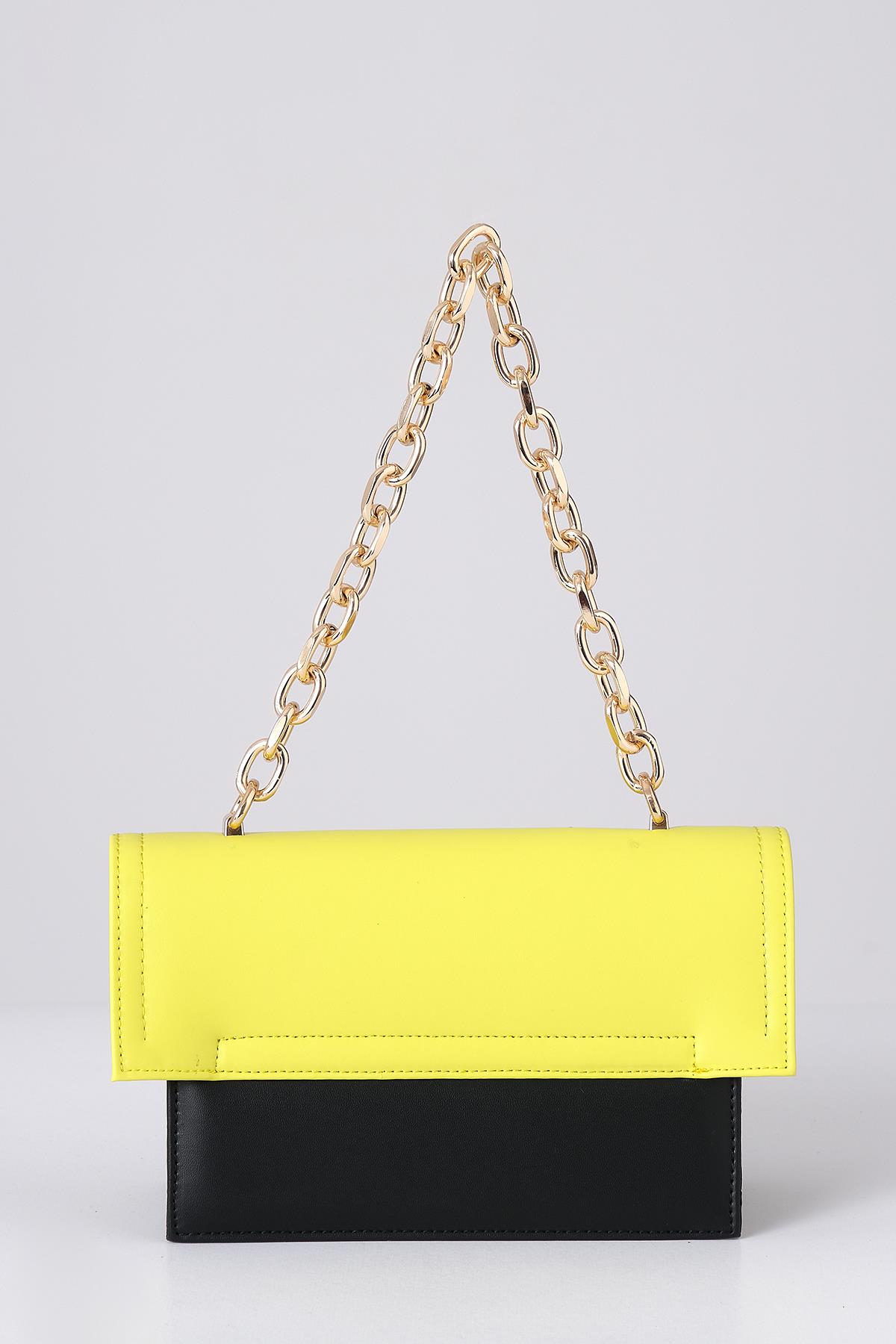 Zincir Askılı El Omuz Şık Çanta