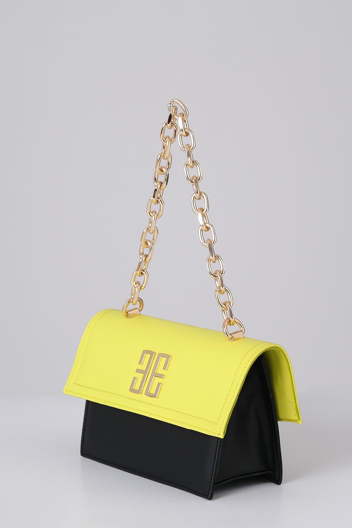 Zincir Askılı El Omuz Şık Çanta