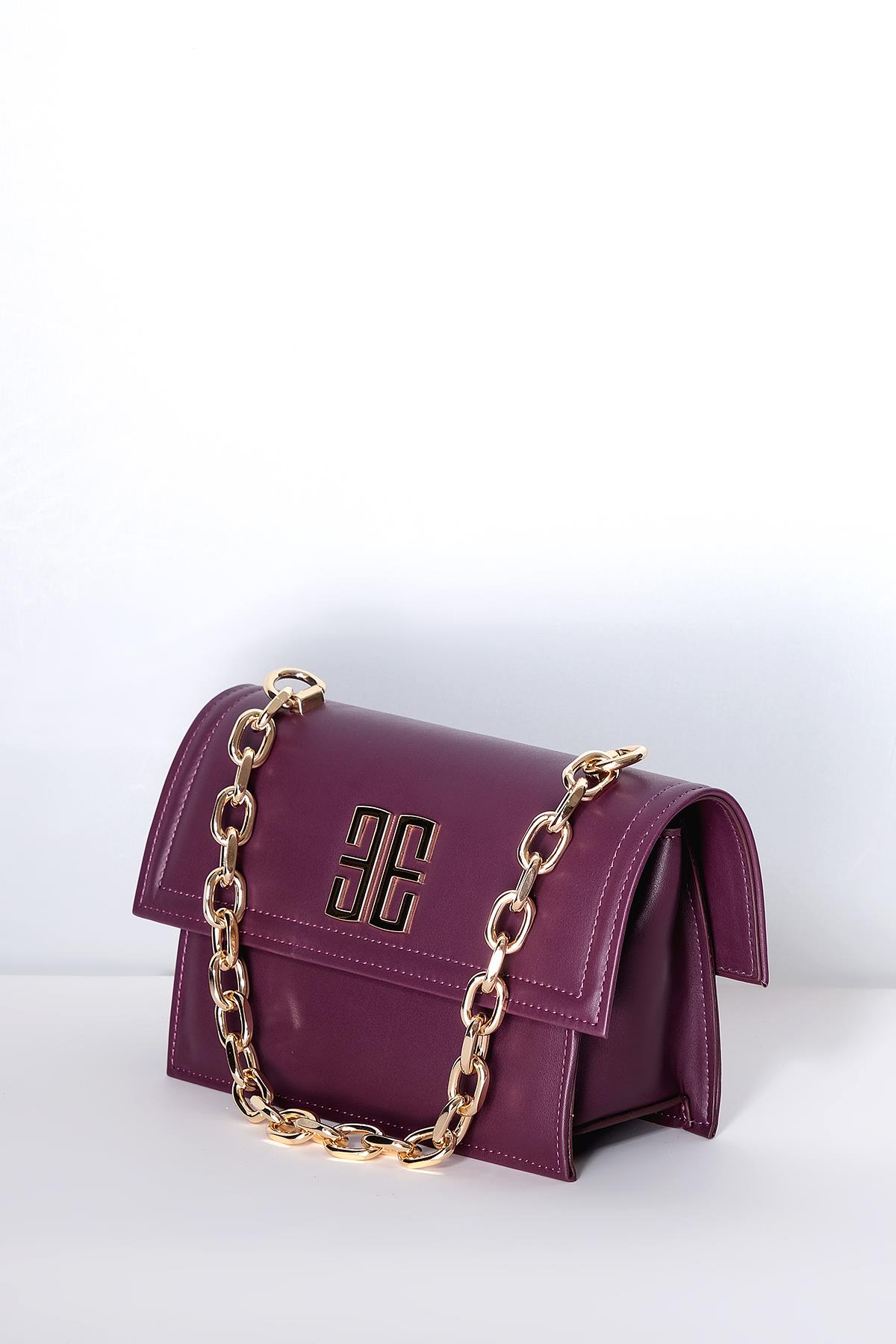 Zincir Askılı El Omuz Şık Çanta