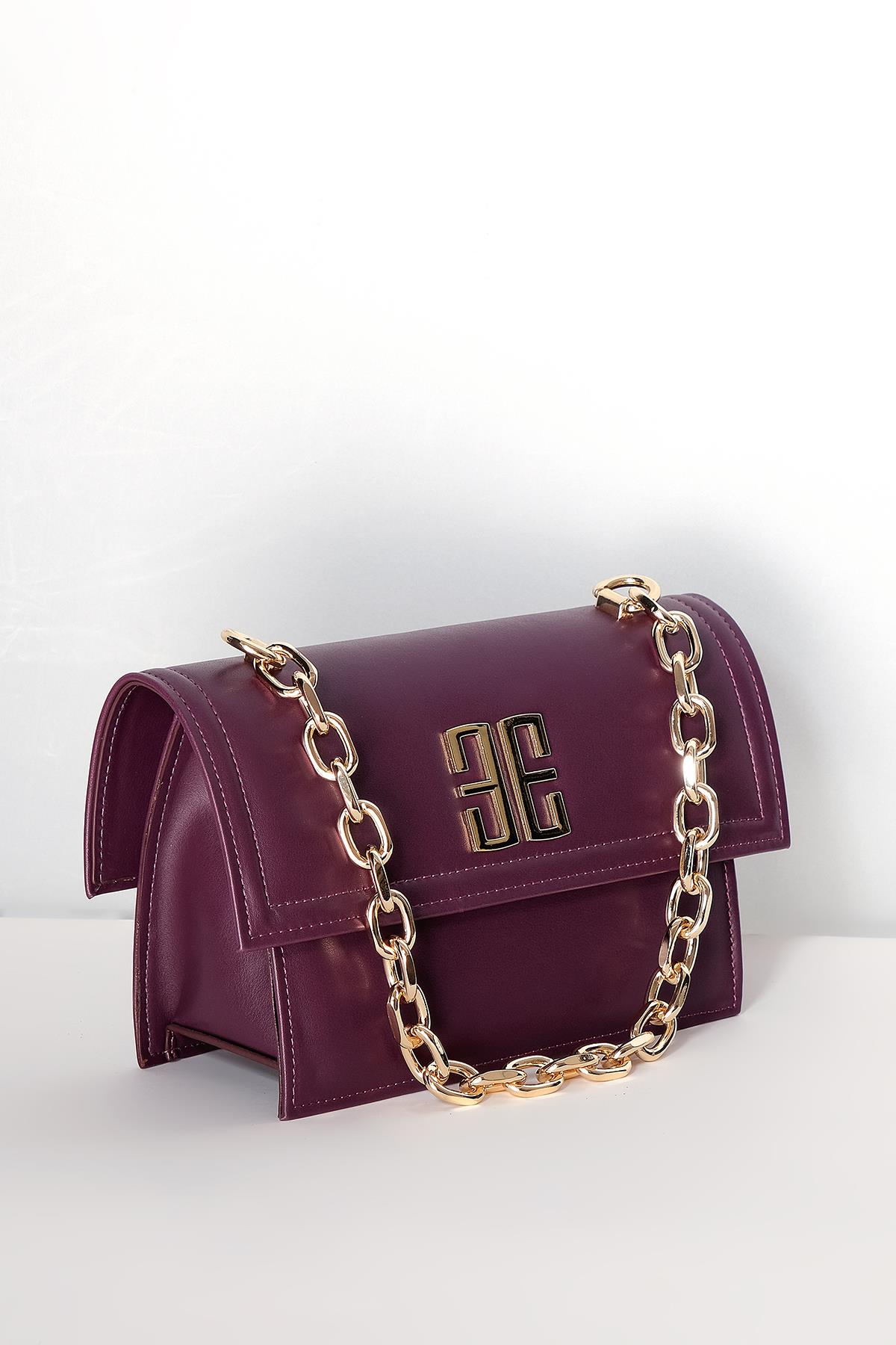 Zincir Askılı El Omuz Şık Çanta