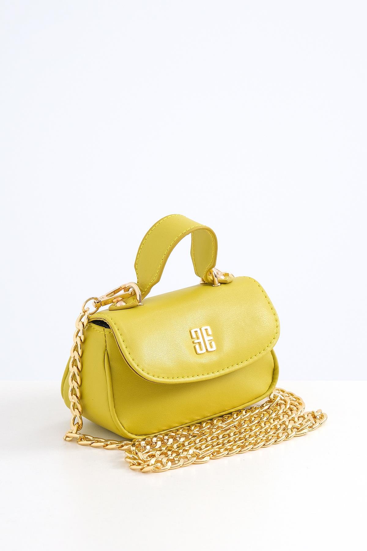 Zincir Askılı Mini Çanta