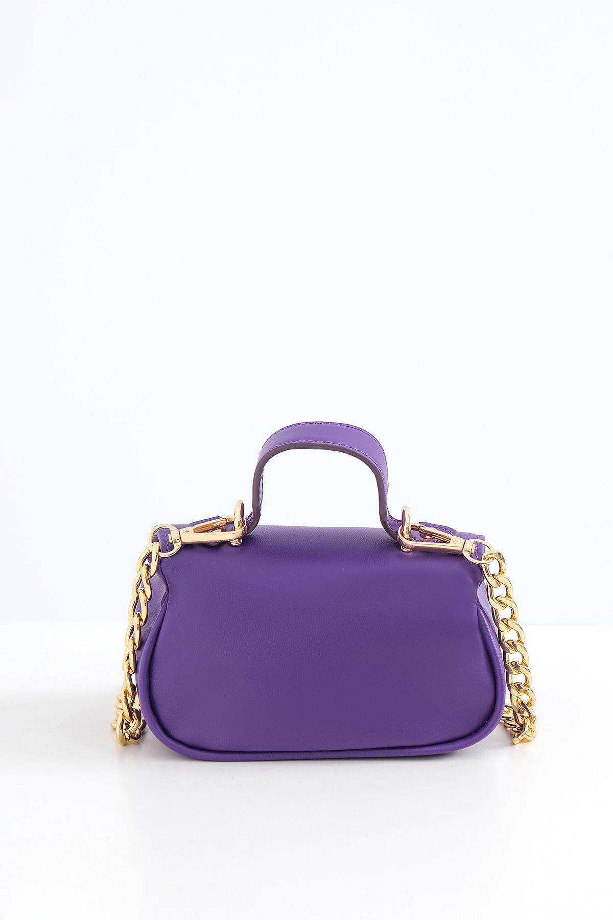 Zincir Askılı Mini Çanta