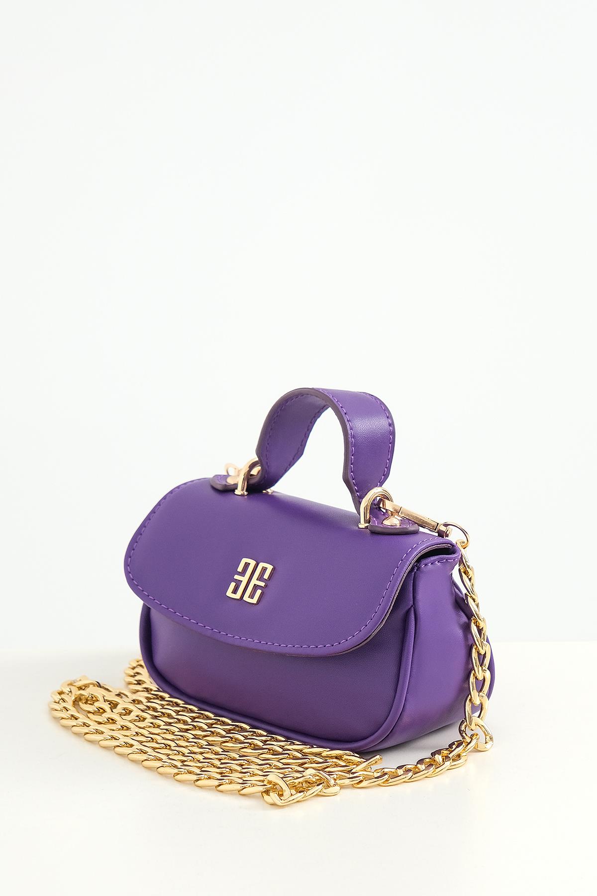 Zincir Askılı Mini Çanta