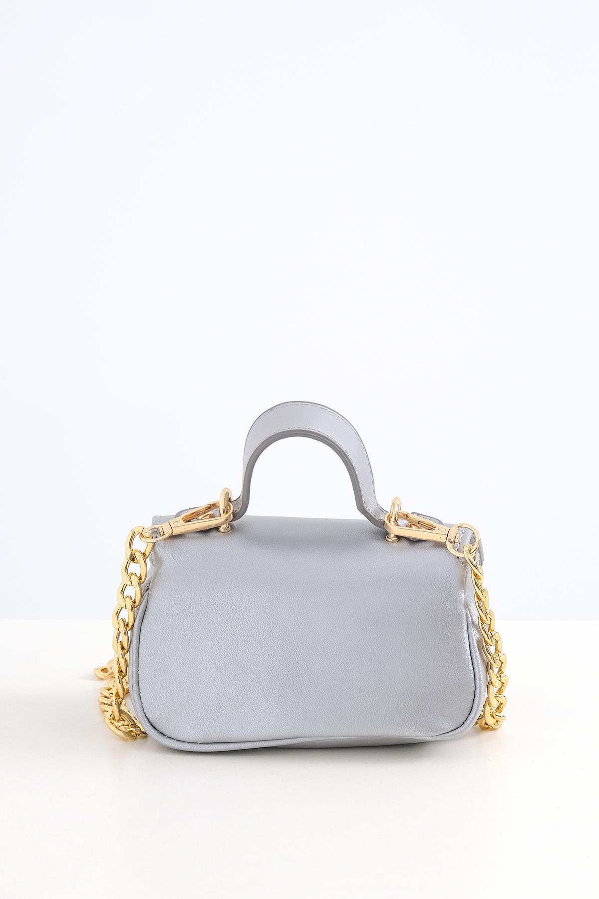 Zincir Askılı Mini Çanta