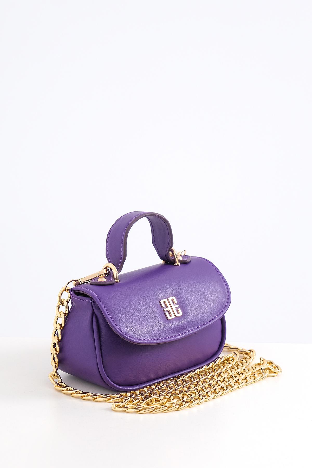 Zincir Askılı Mini Çanta