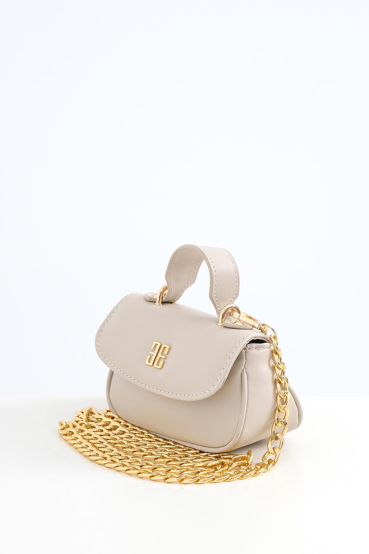 Zincir Askılı Mini Çanta