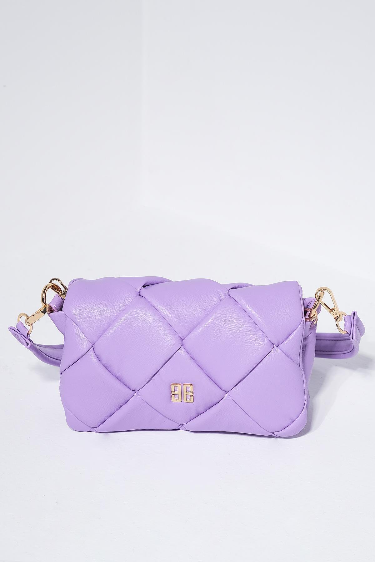 Zincir Askılı Mini Puf Çanta