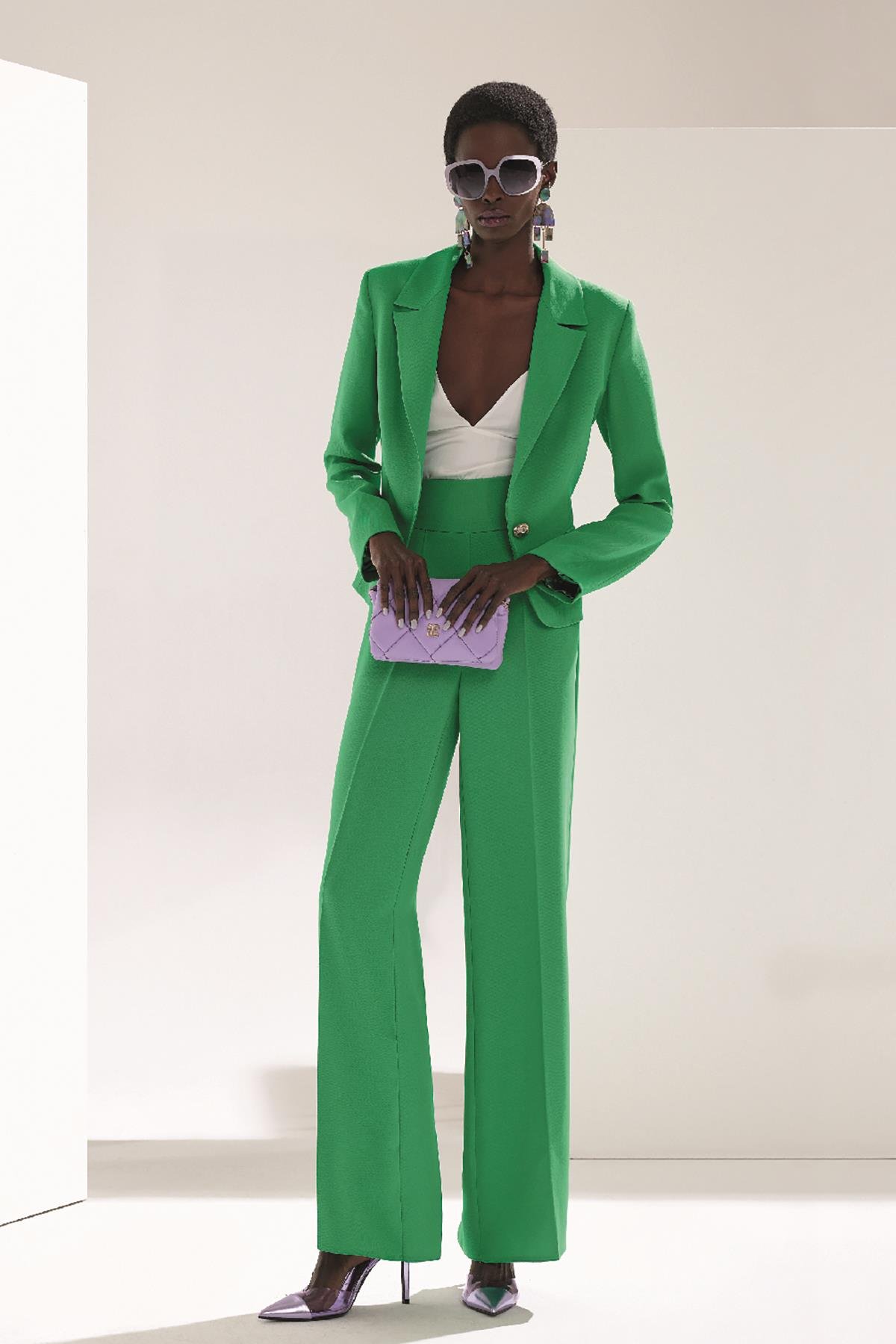 Zincir Askılı Mini Puf Çanta