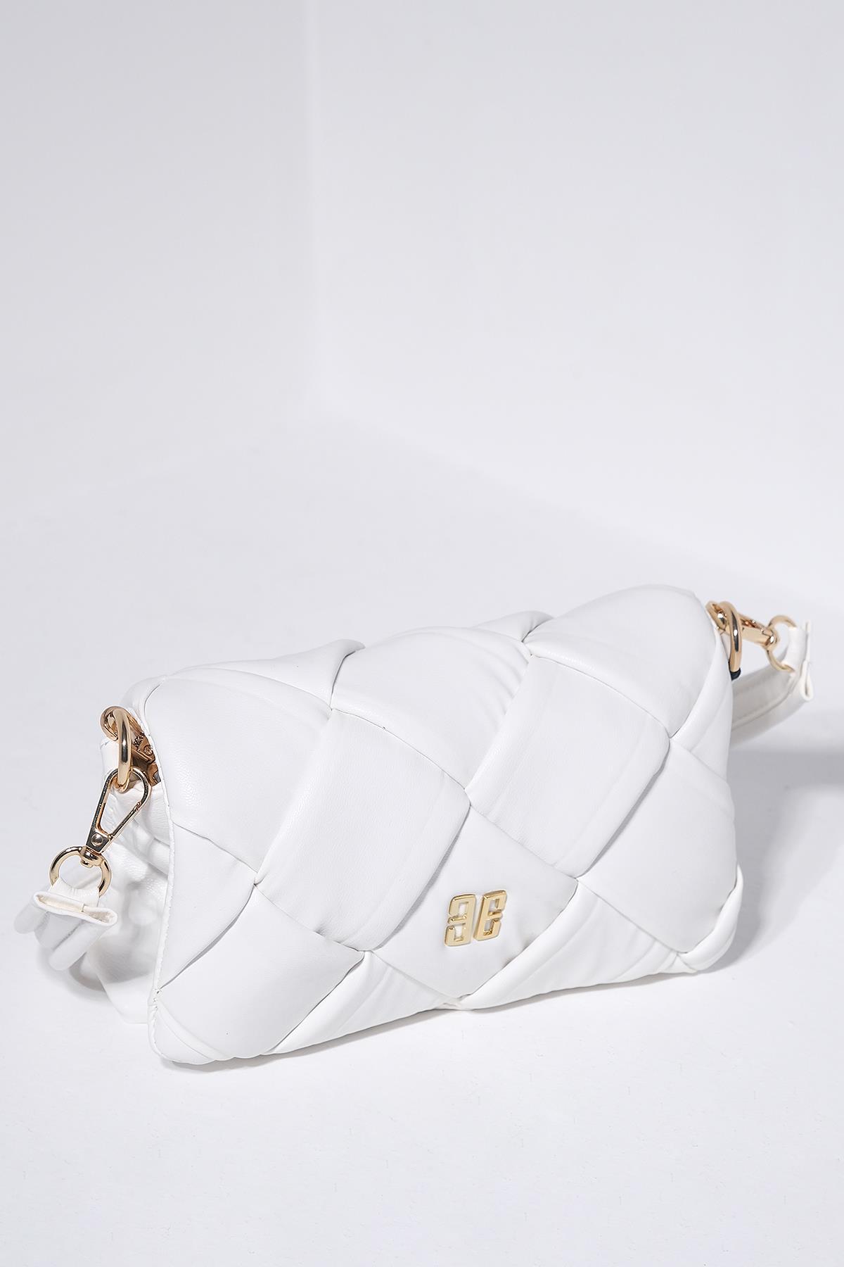 Zincir Askılı Mini Puf Çanta