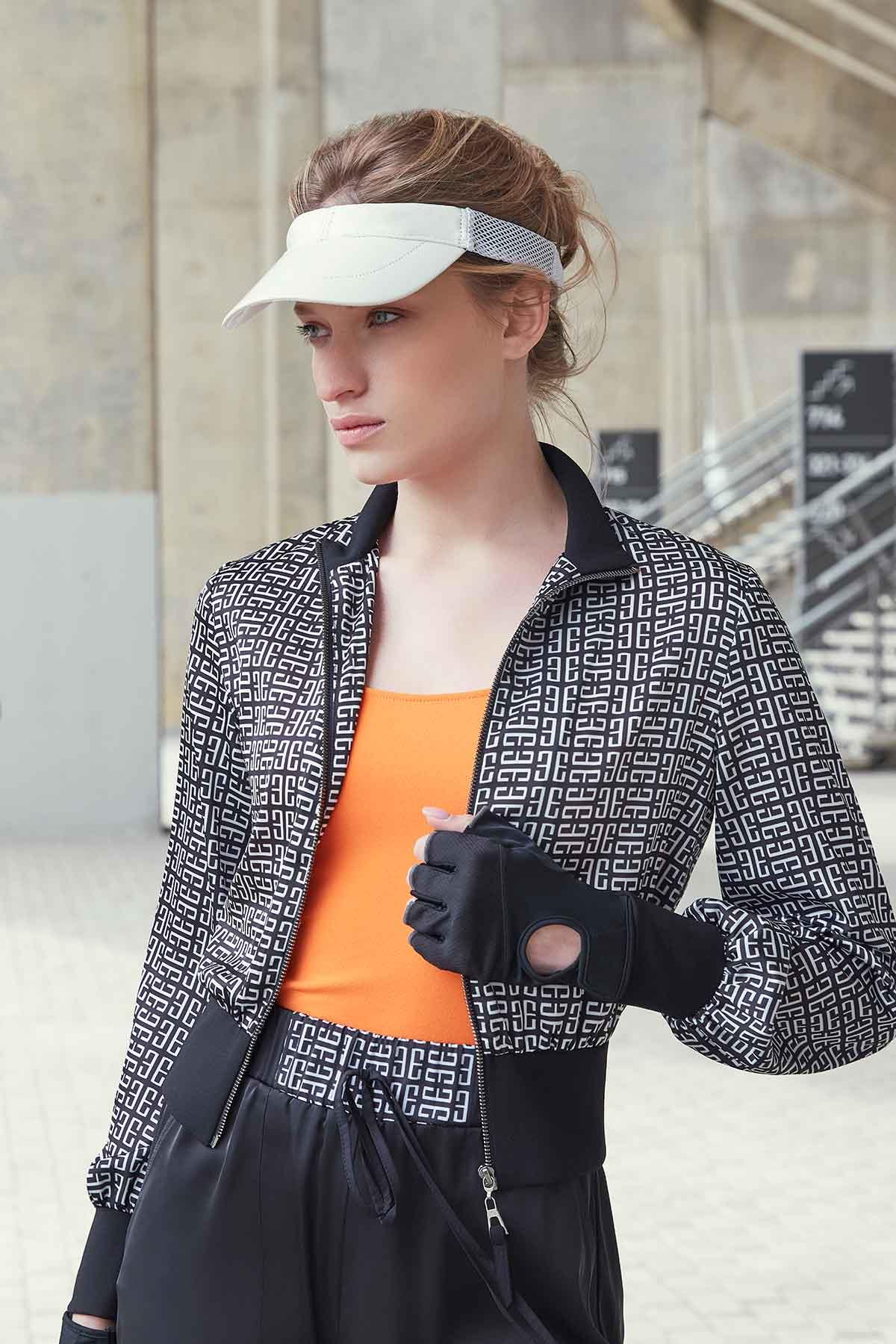 Arkası Şerit Detaylı Örme Body