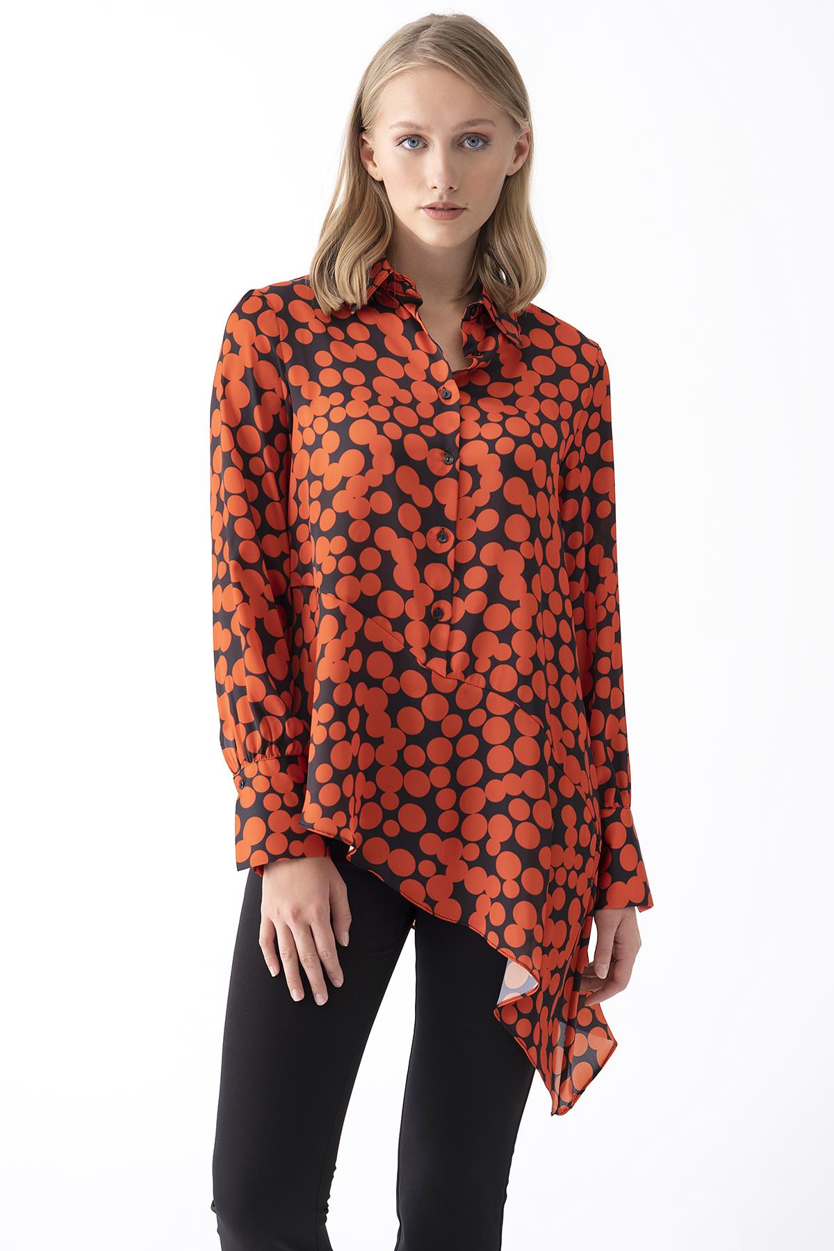 Asimetrik Kesim Gömlek