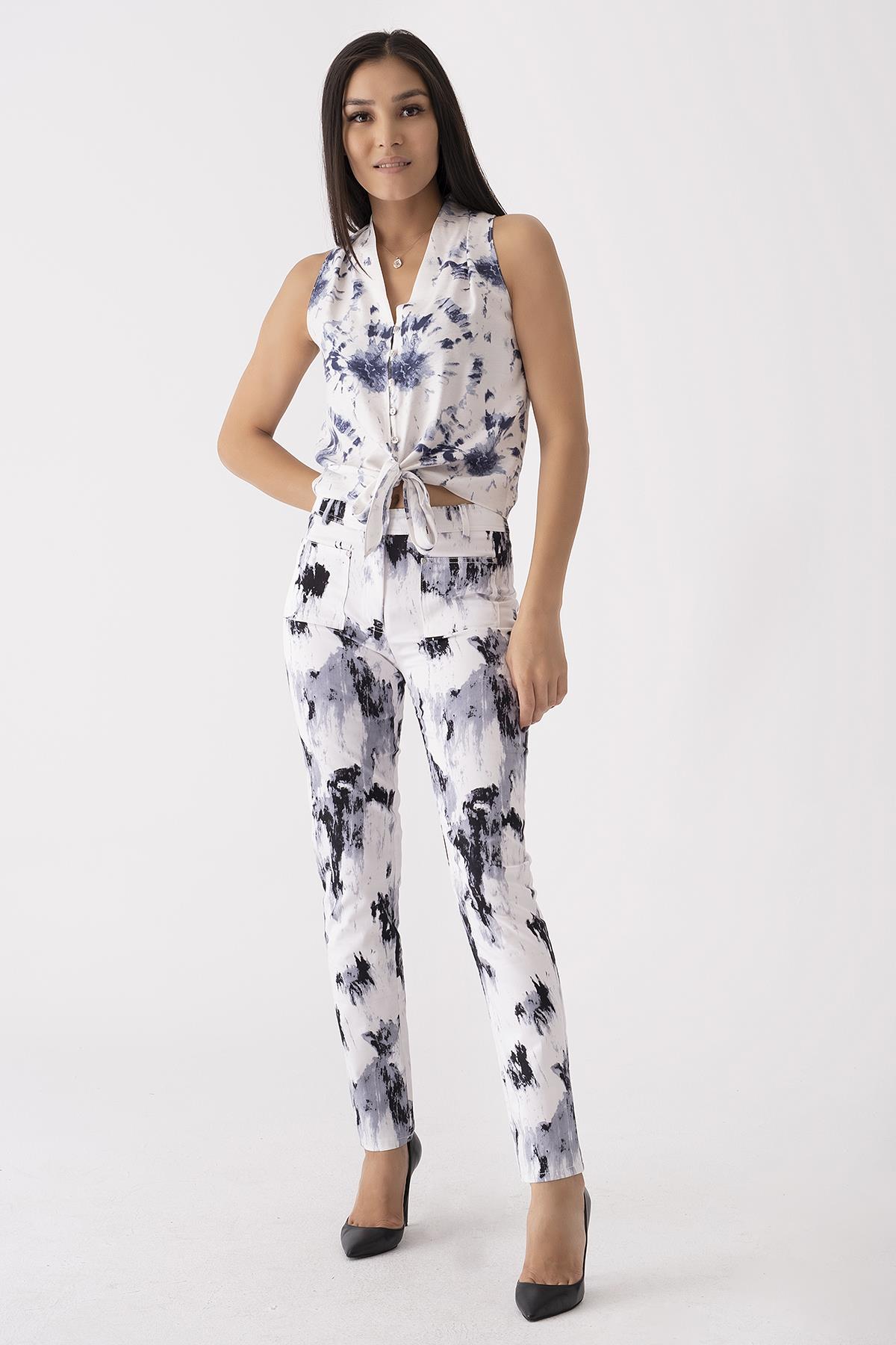 Batik Desenli Pantolon