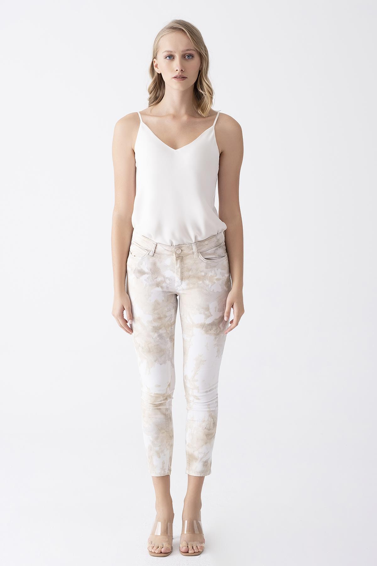 Batik Desenli Pantolon