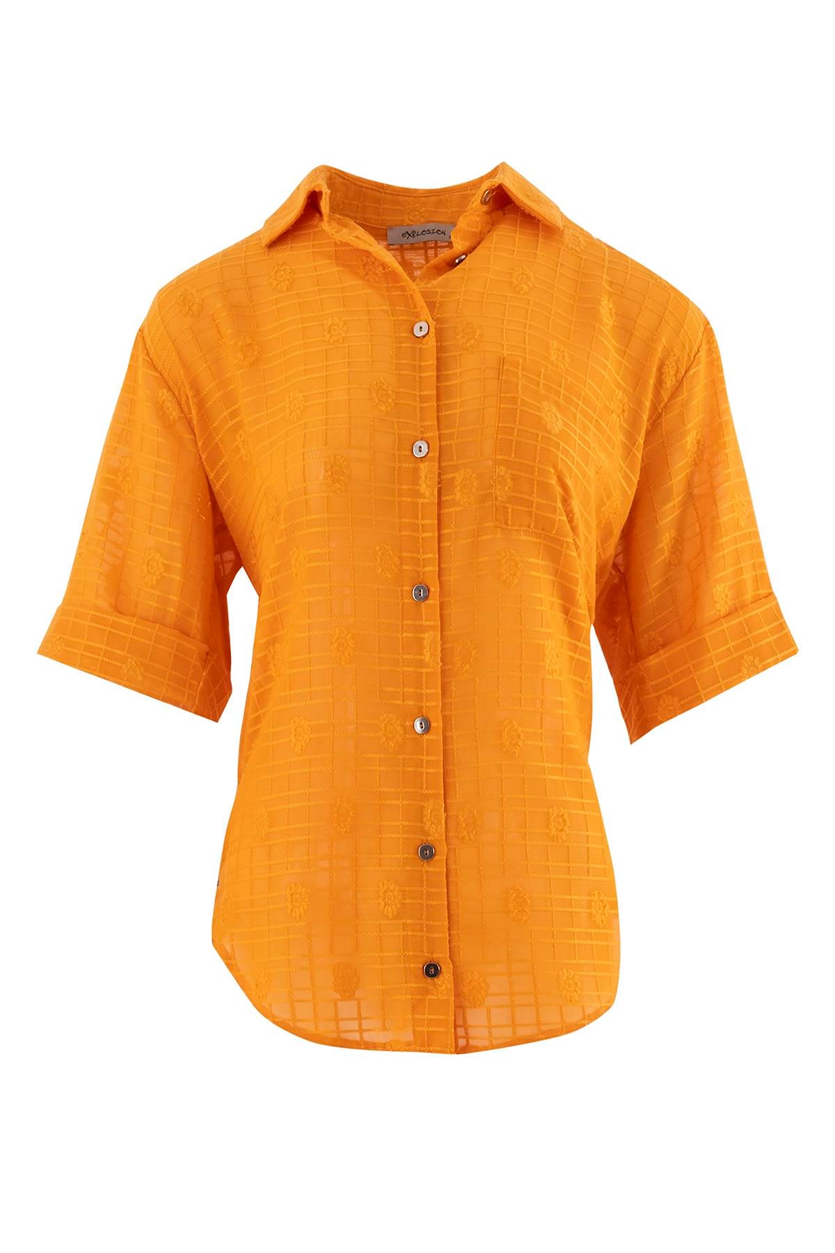 Düğme Detaylı Gömlek