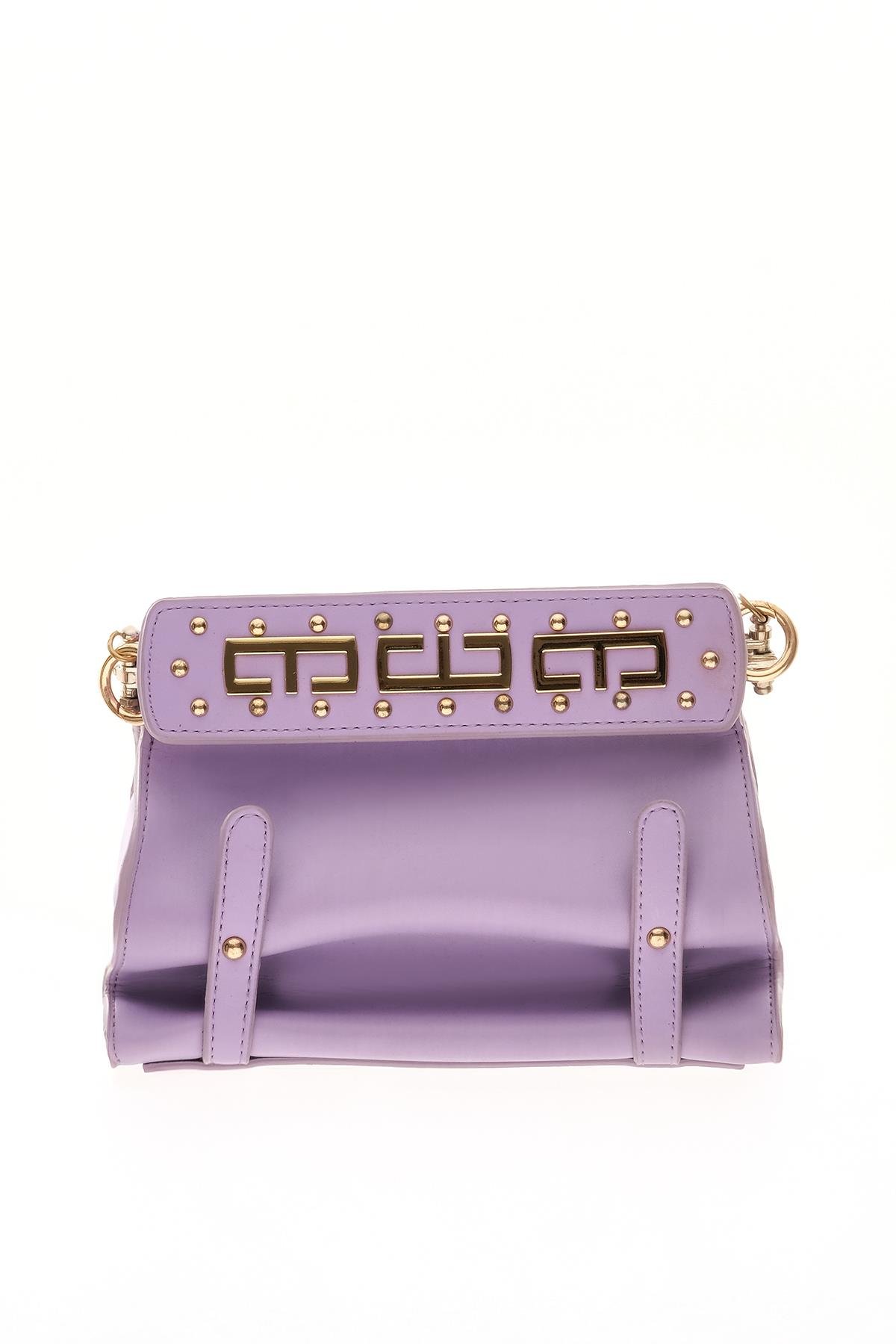 Gold Logo Detaylı Omuz Çantası