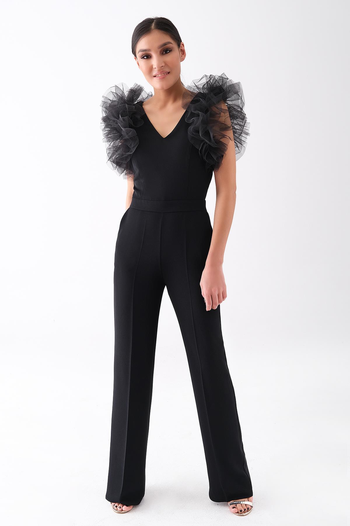 Kolu Tül Detaylı Tulum