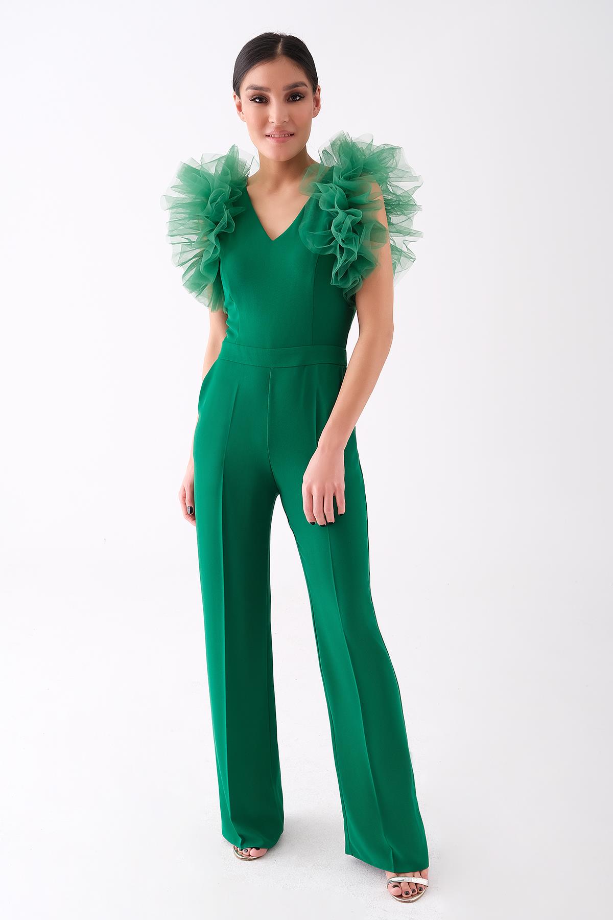 Kolu Tül Detaylı Tulum