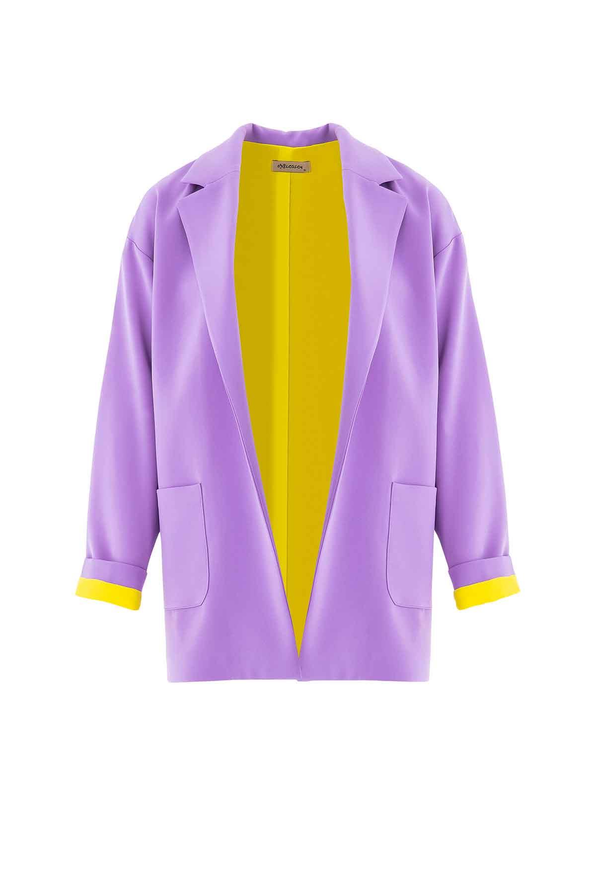 Oversize Astarlı Ceket