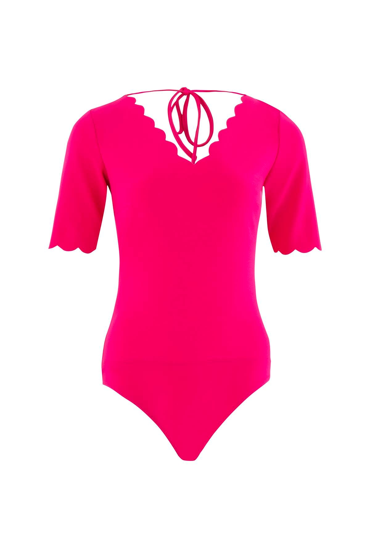 Sırt Dekolteli Body