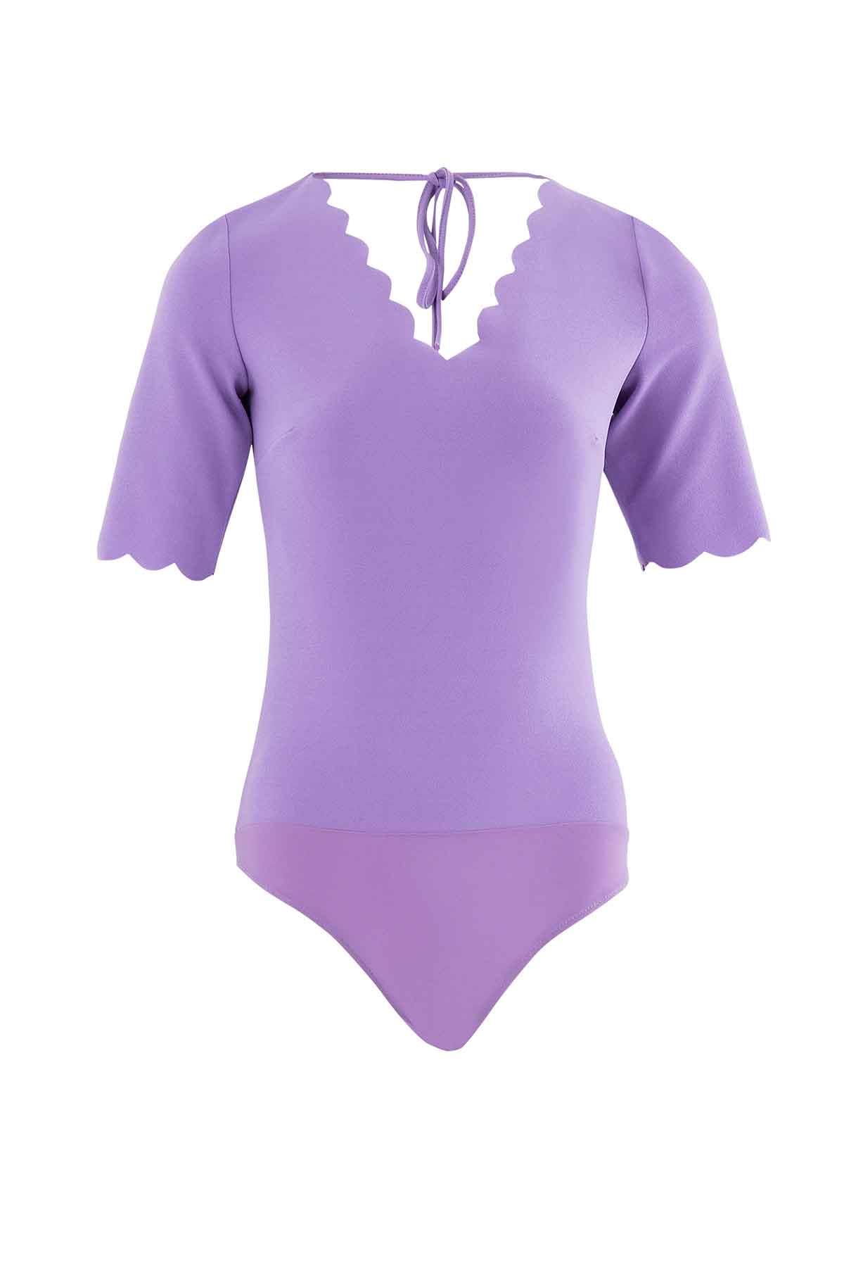 Sırt Dekolteli Body